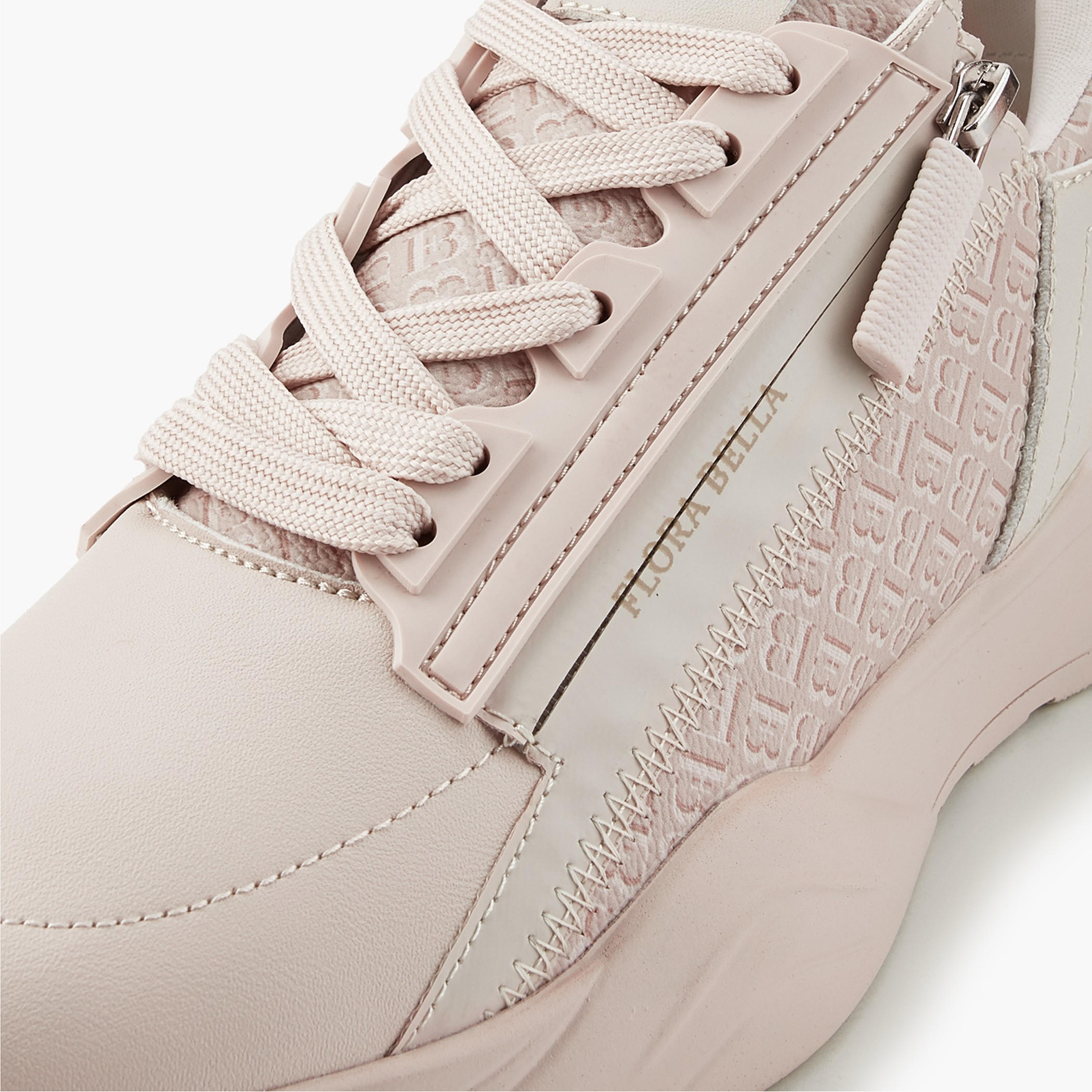 Flora Bella Monogram Print Lace-Up Sneakers-women-shoes-sneakers-image-4