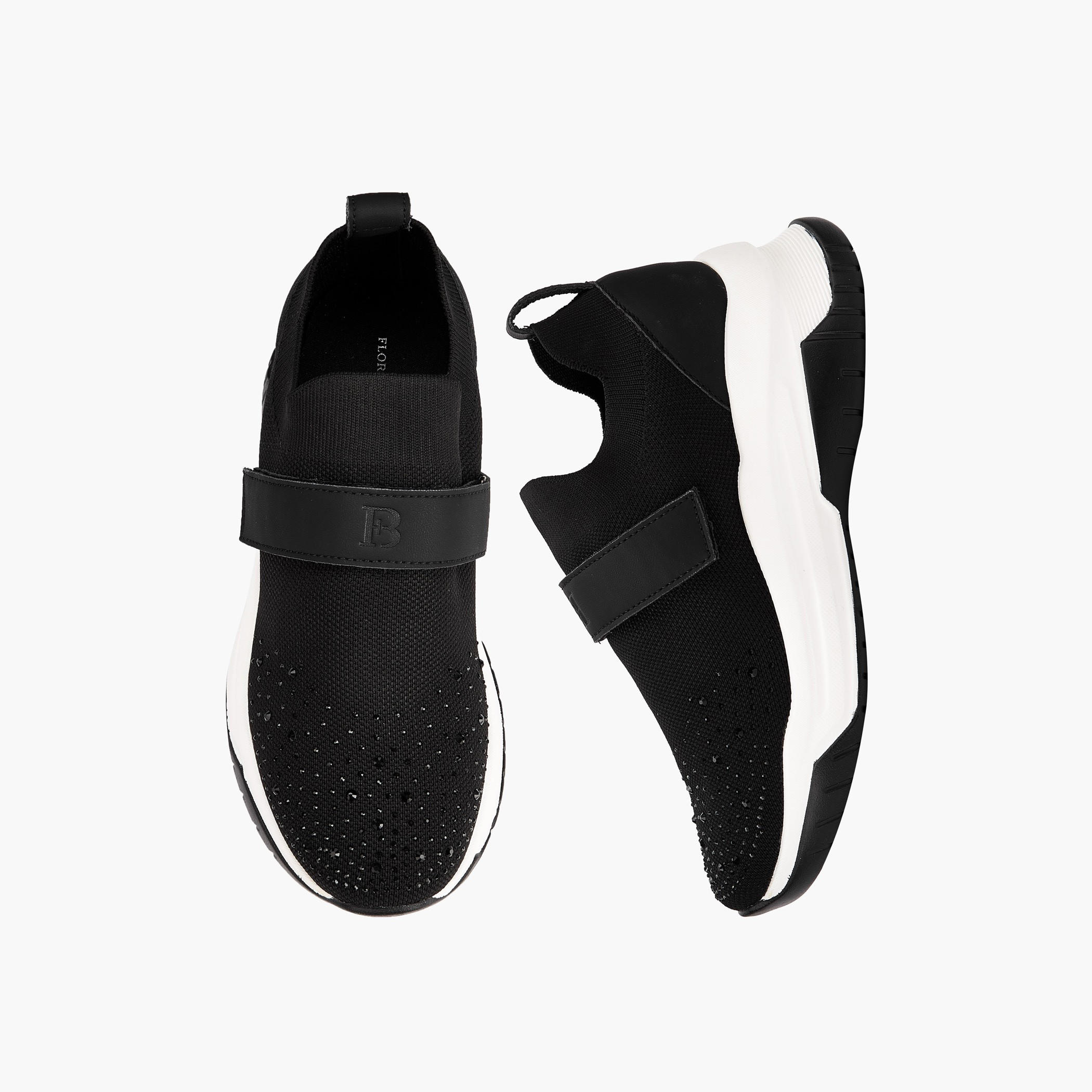 Flora Bella Women Hook & Loop Ankle Sneakers-women-shoes-sneakers-image-1