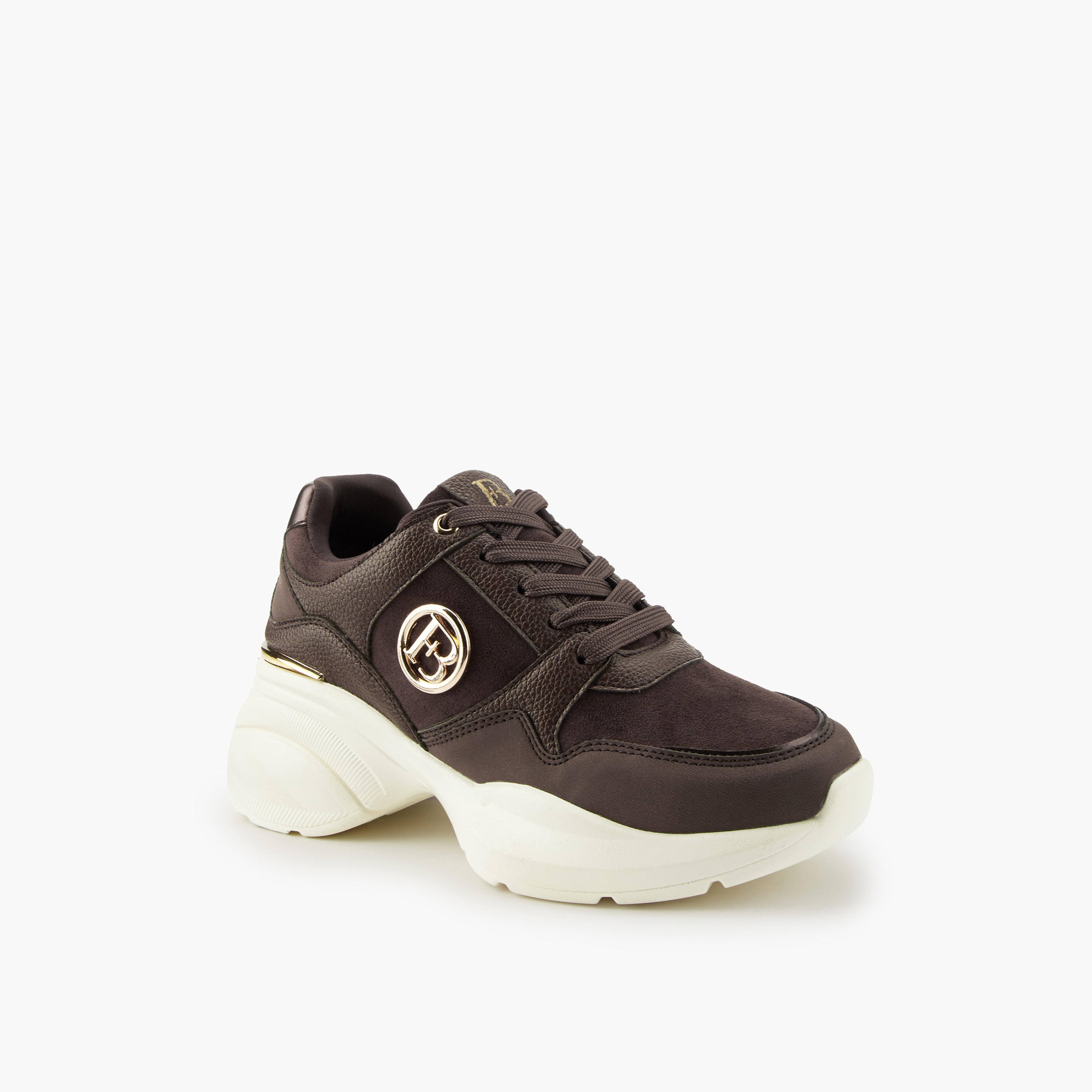 Flora Bella Panelled Lace-Up Sneakers-women-shoes-sneakers-image-3