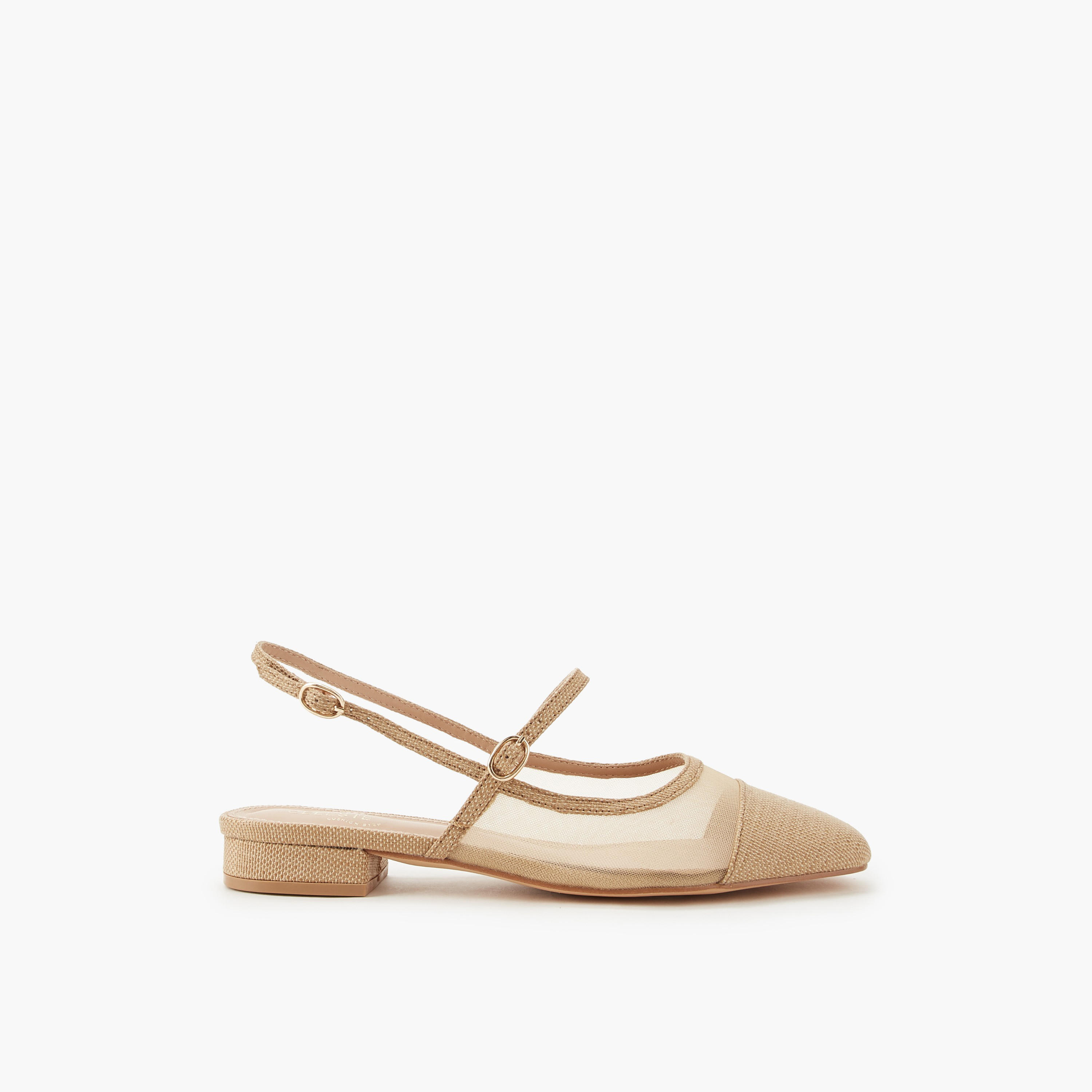 Celeste Women Textured Buckle Closure Sandals-women-shoes-flats-sandals-image-3
