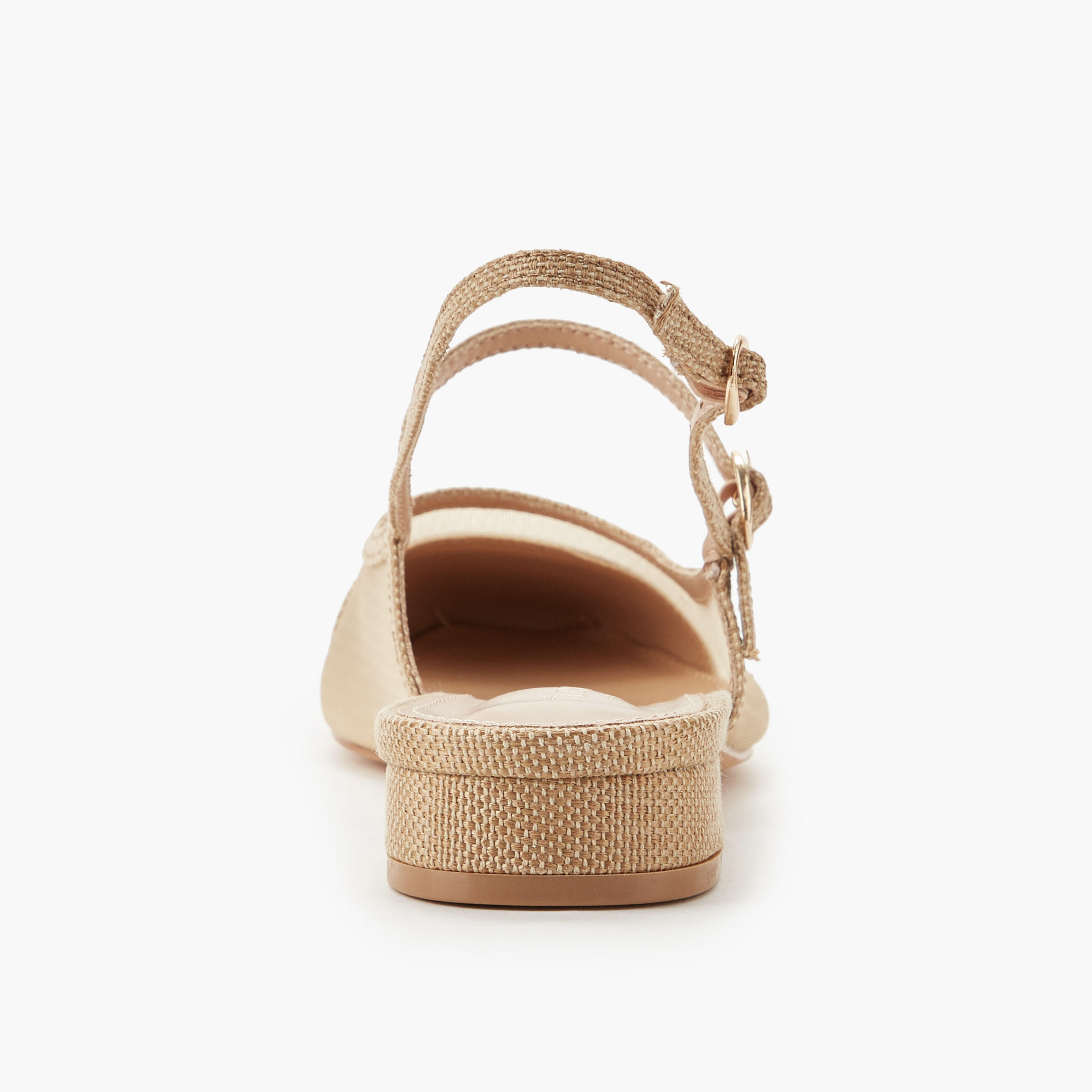 Celeste Women Textured Buckle Closure Sandals-women-shoes-flats-sandals-image-5