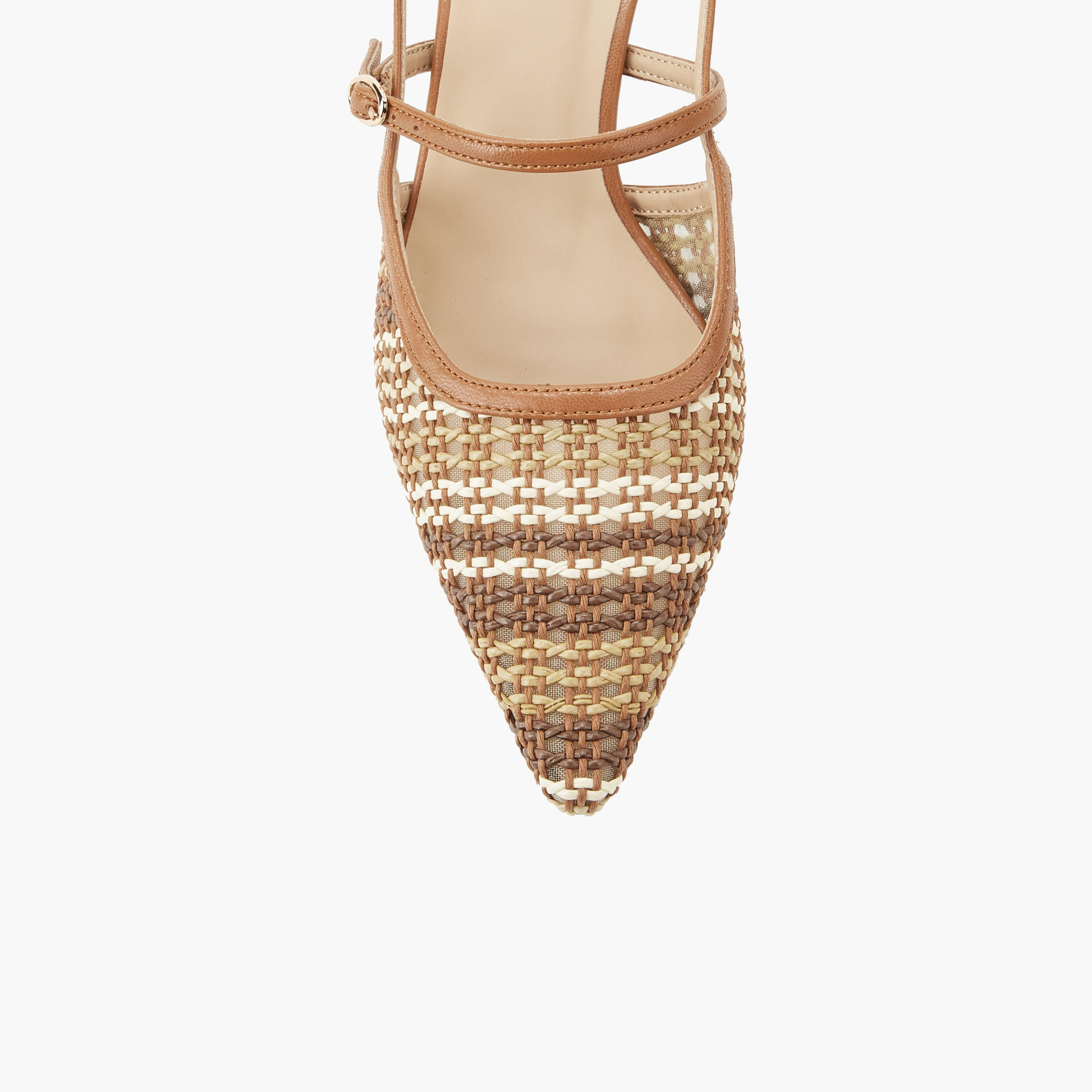 Celeste Women Textured Kitten Heel Sandals-women-shoes-sandals-heeled-image-4