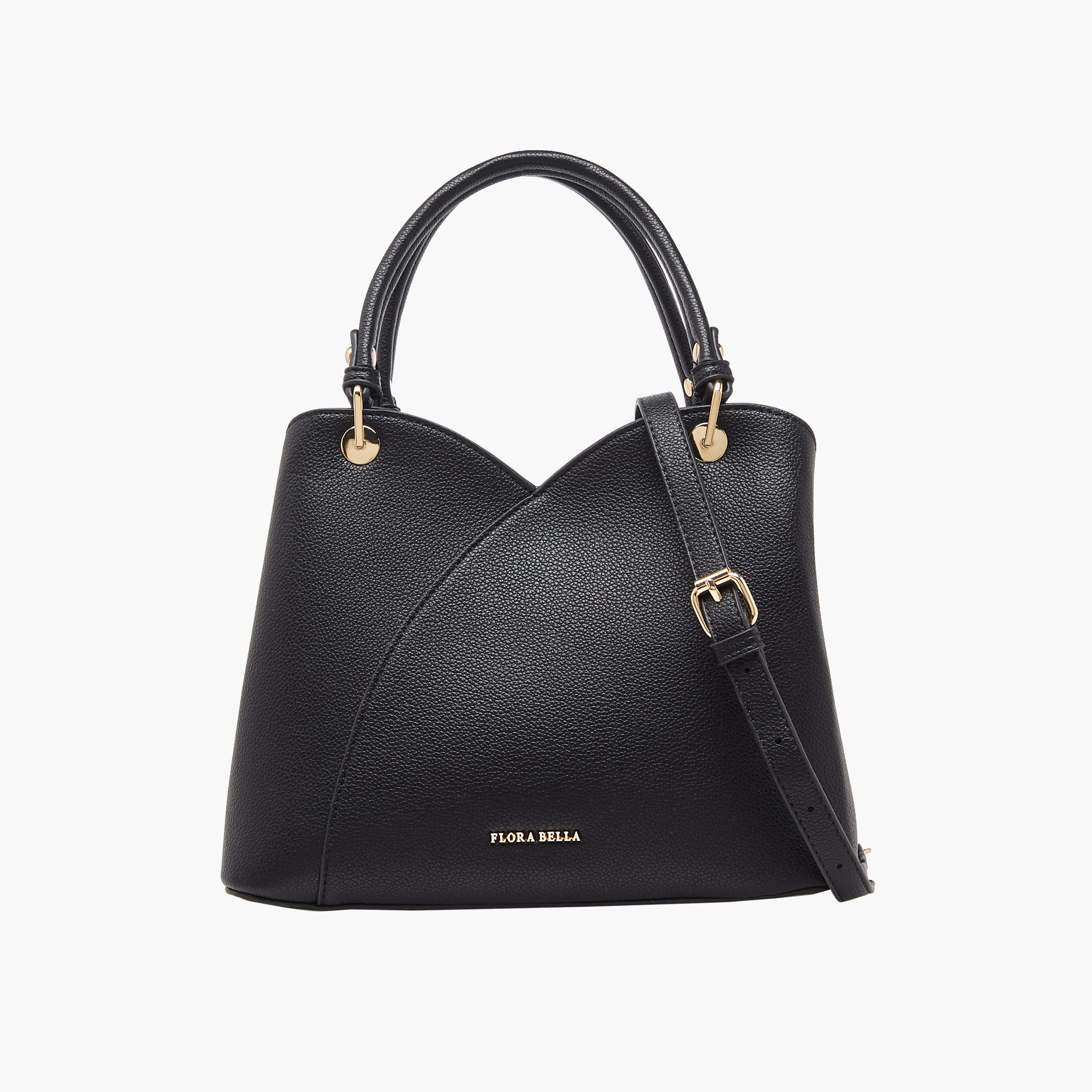 شنطة توتي بارزة الملمس بحزام قابل للفصل من فلورا بيلا-women-bagsandwallets-handbags-image-1