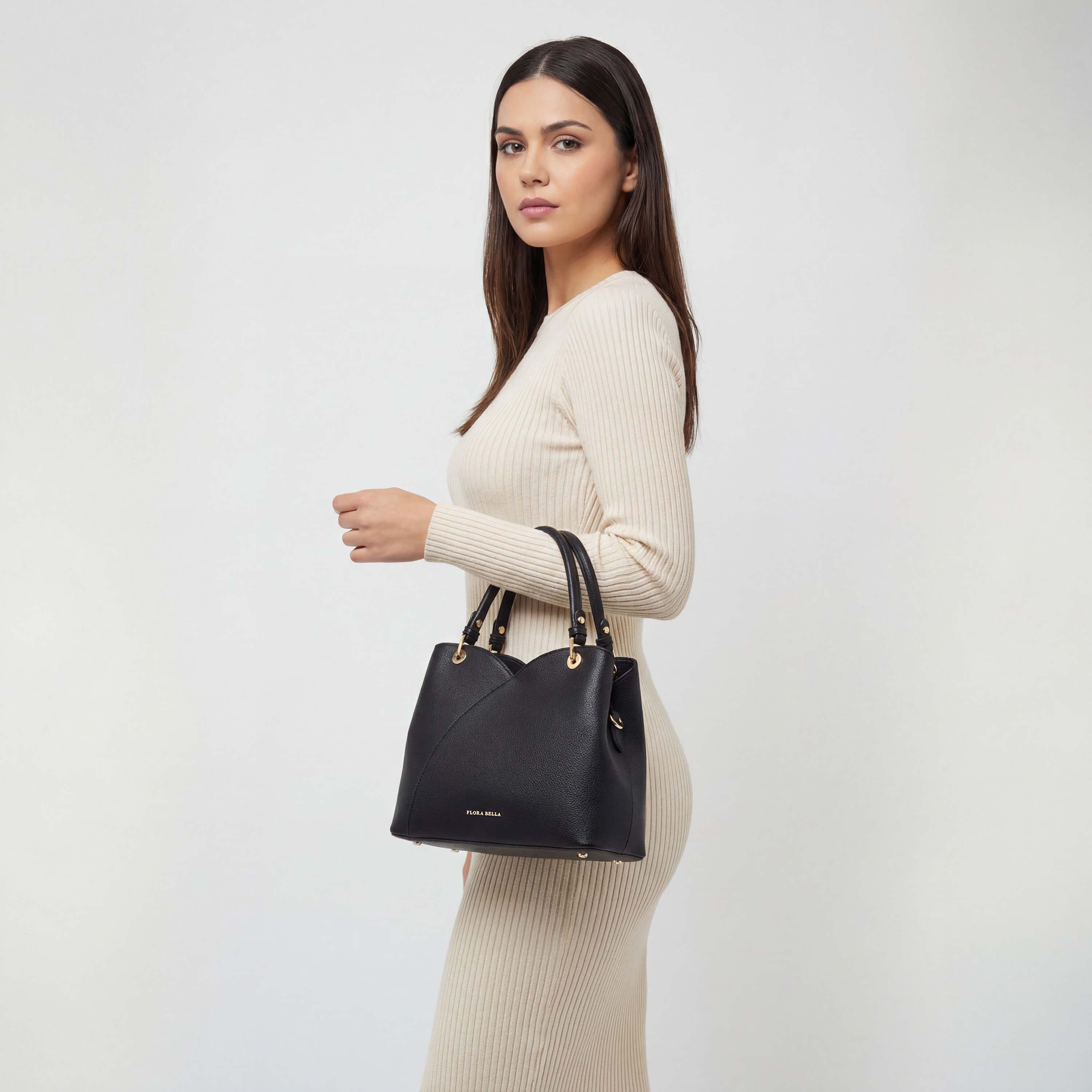 Flora Bella Textured Tote Bag with Detachable Strap-women-bagsandwallets-handbags-image-3
