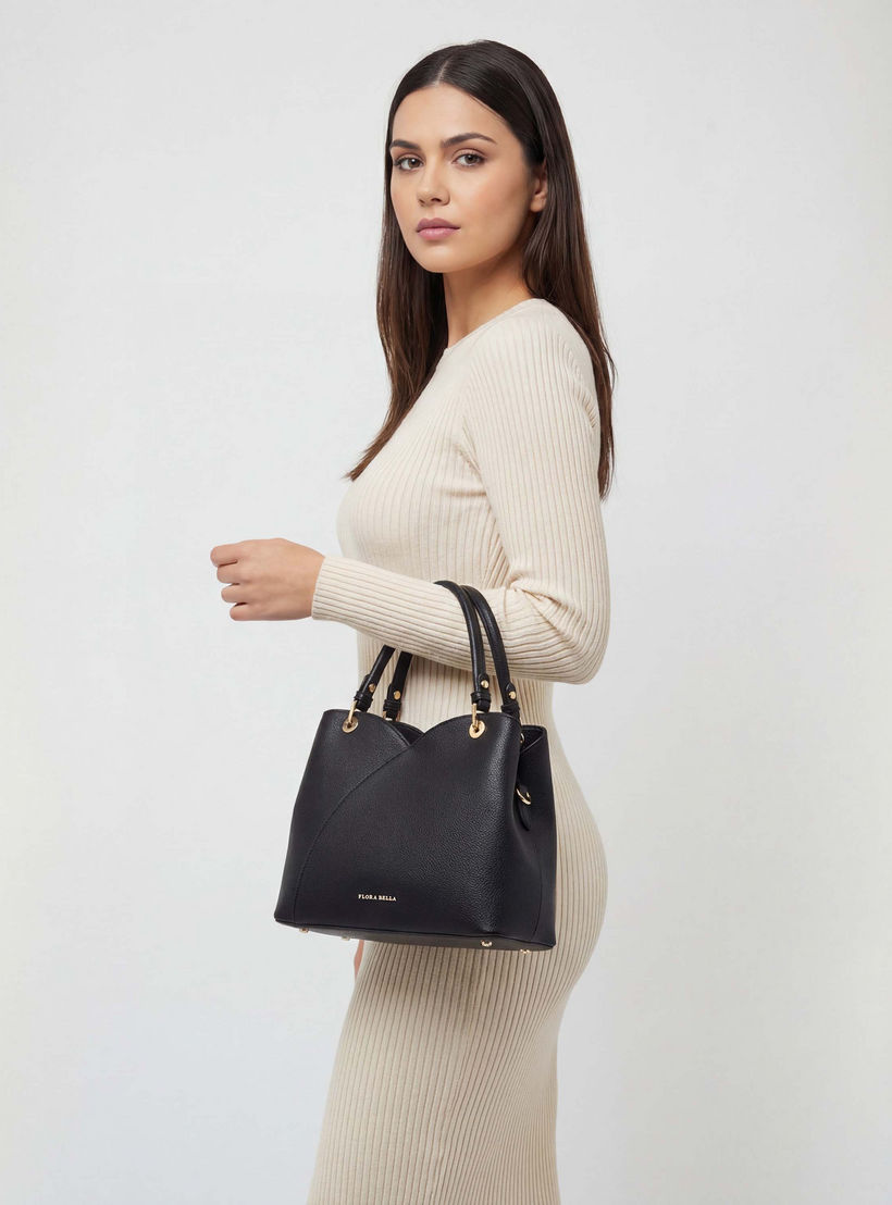 Flora Bella Textured Tote Bag with Detachable Strap-women-bagsandwallets-handbags-image-3