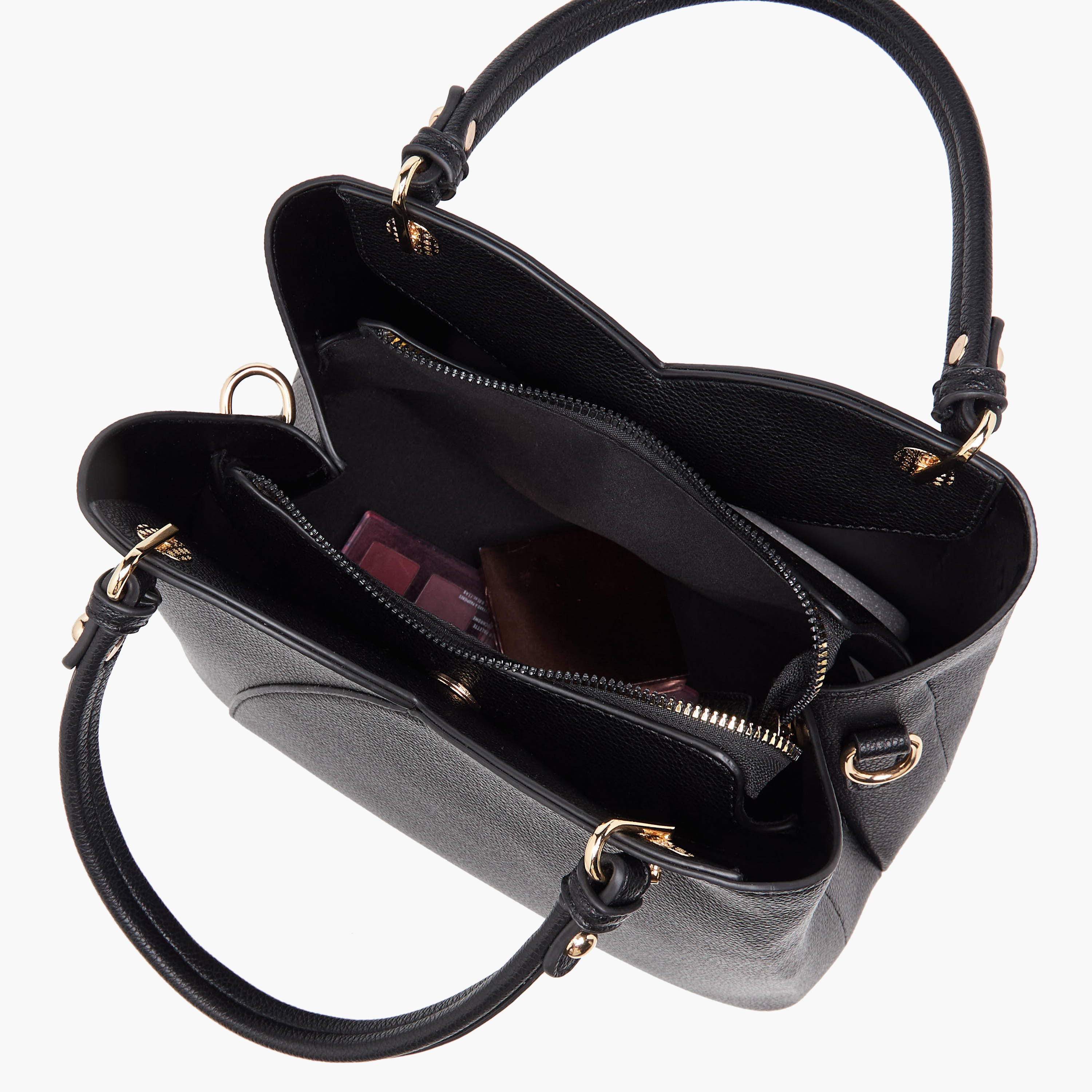 شنطة توتي بارزة الملمس بحزام قابل للفصل من فلورا بيلا-women-bagsandwallets-handbags-image-9