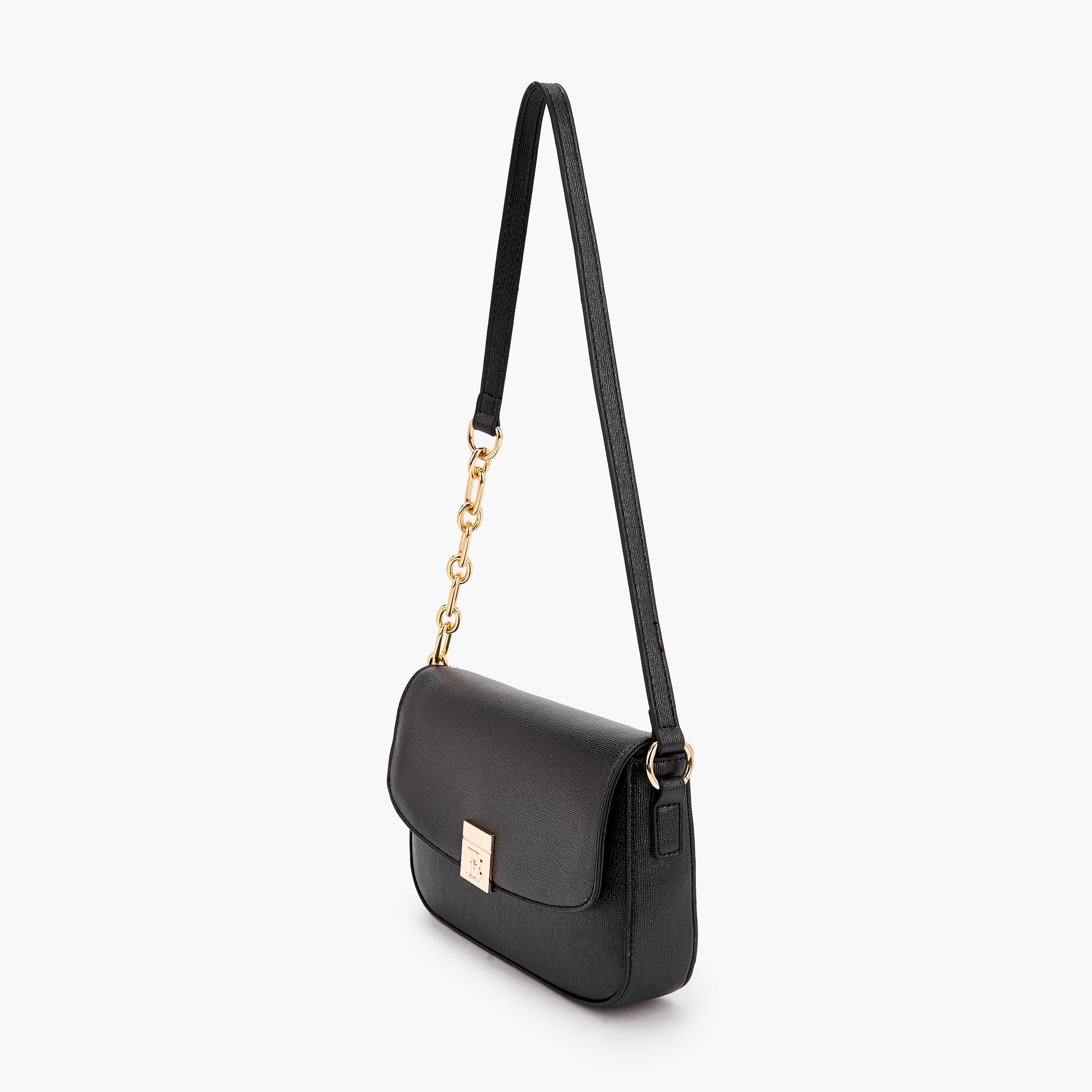 شنطة كتف بارزة الملمس بزر إغلاق من فلورا بيلا-women-bagsandwallets-handbags-image-7