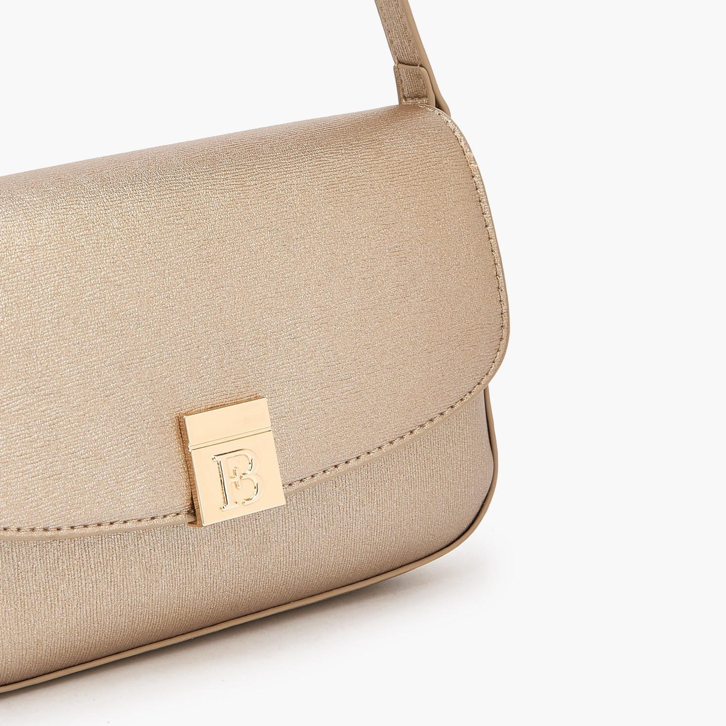 Flora Bella Textured Shoulder Bag with Button Closure-women-bagsandwallets-handbags-image-3