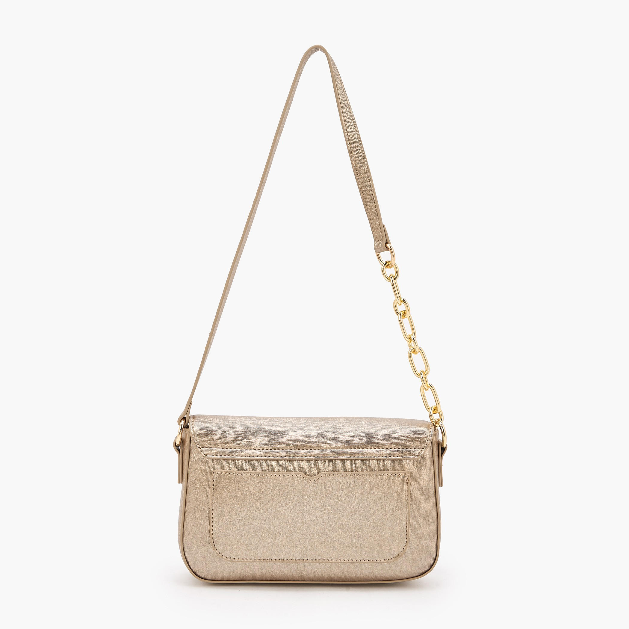 Flora Bella Textured Shoulder Bag with Button Closure-women-bagsandwallets-handbags-image-4