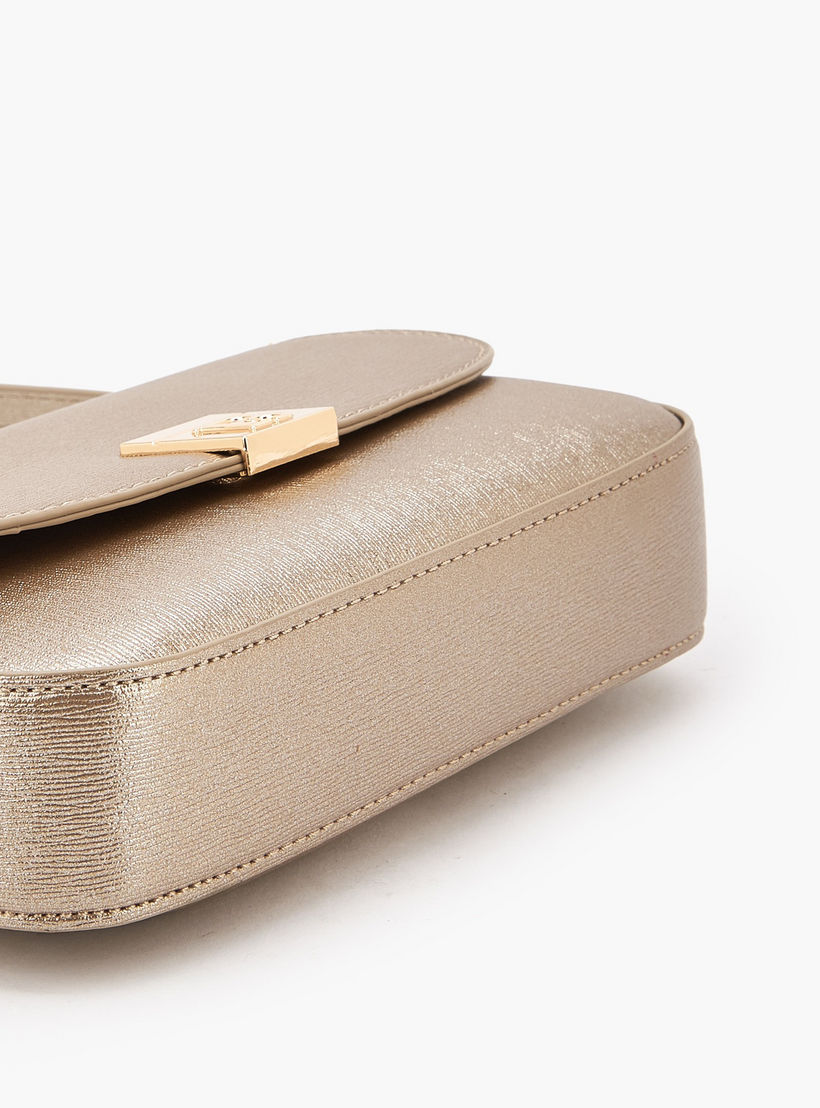 Flora Bella Textured Shoulder Bag with Button Closure-women-bagsandwallets-handbags-image-6