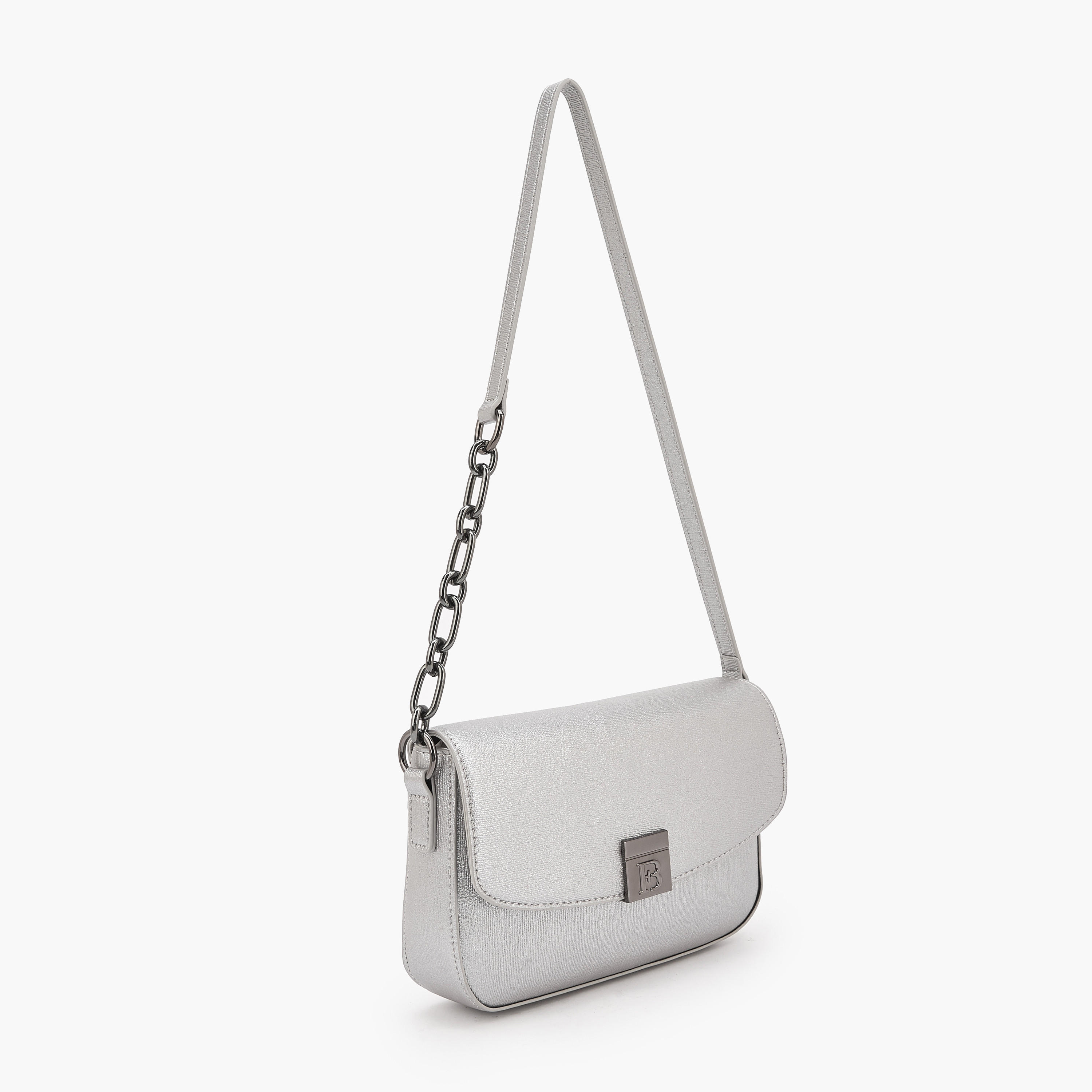 شنطة كتف بارزة الملمس بزر إغلاق من فلورا بيلا-women-bagsandwallets-handbags-image-2