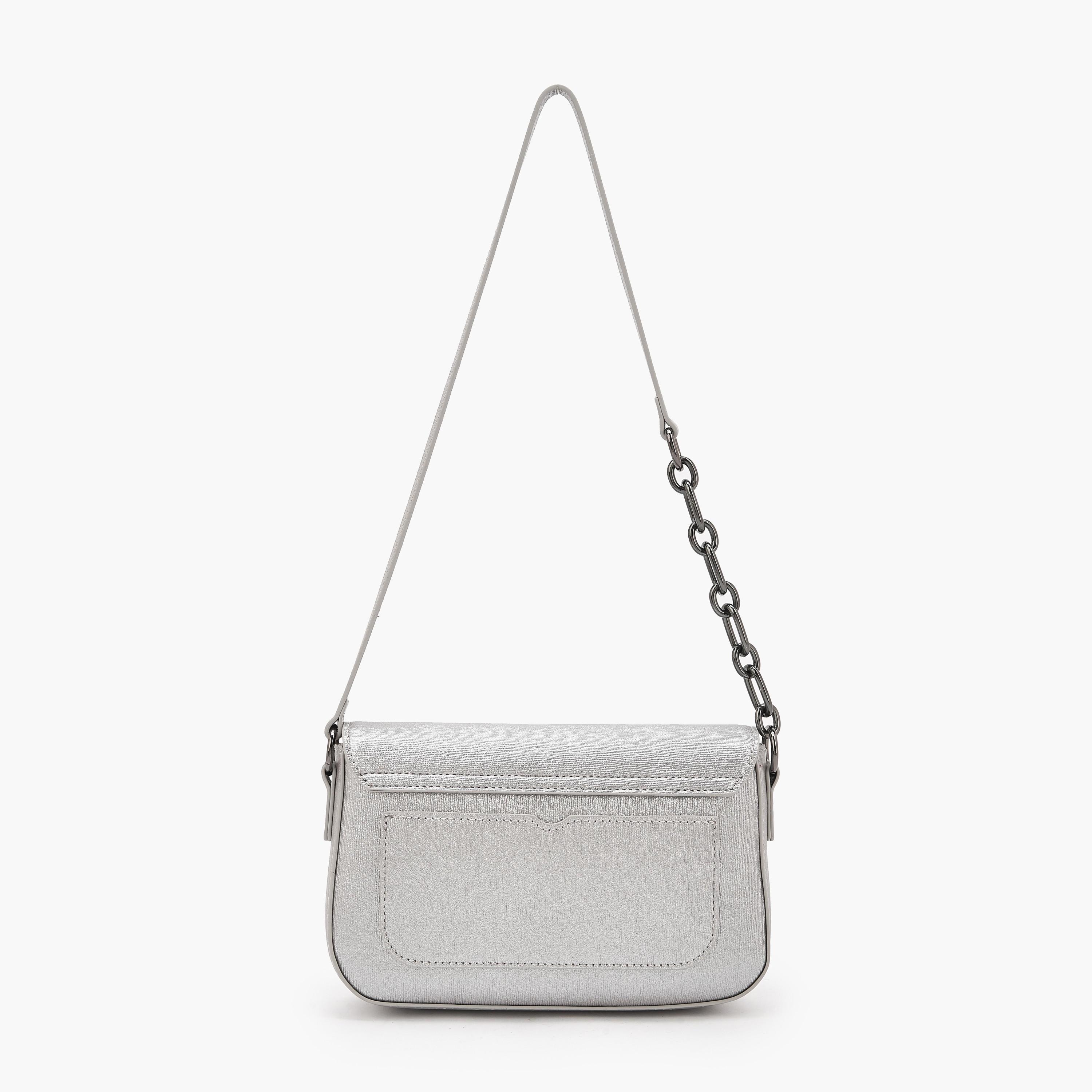 شنطة كتف بارزة الملمس بزر إغلاق من فلورا بيلا-women-bagsandwallets-handbags-image-4