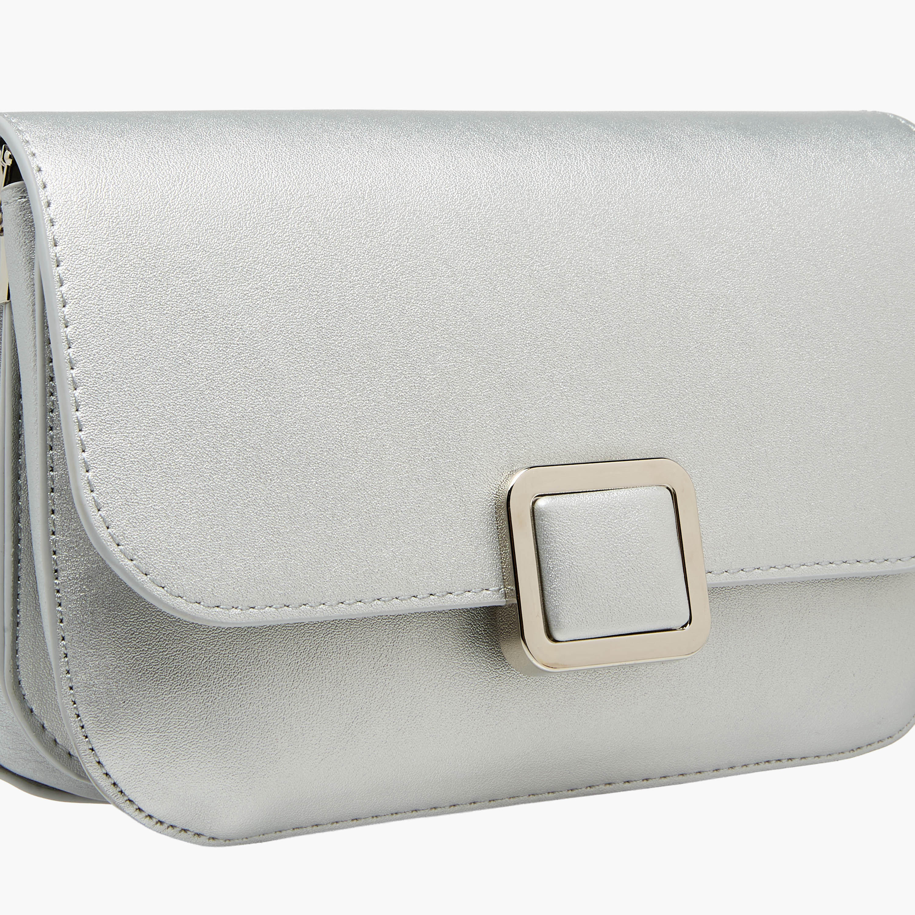 شنطة كروس بودي بارزة الملمس بحزام سلسلة قابل للفصل من فلورا بيلا-women-bagsandwallets-handbags-image-5