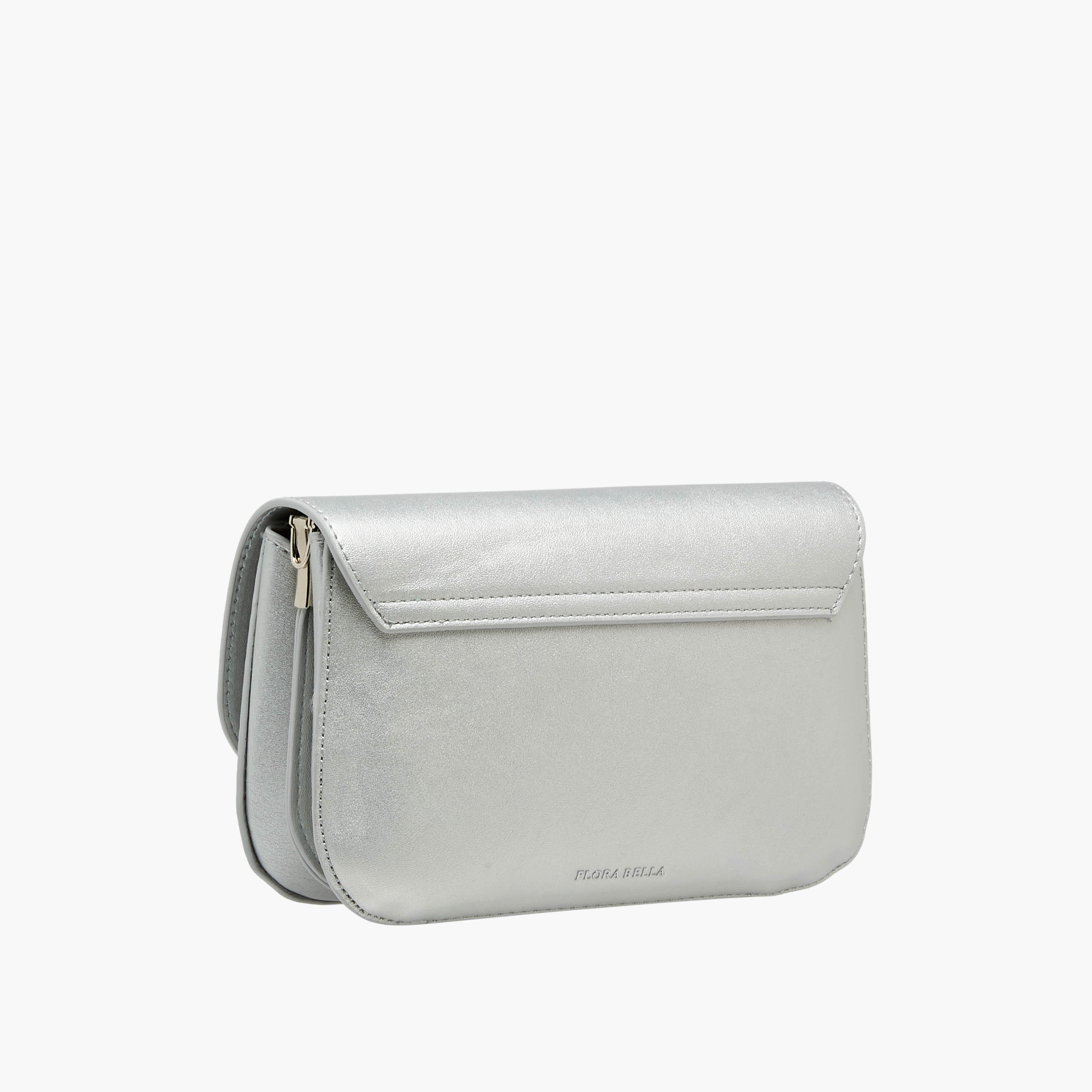 شنطة كروس بودي بارزة الملمس بحزام سلسلة قابل للفصل من فلورا بيلا-women-bagsandwallets-handbags-image-6