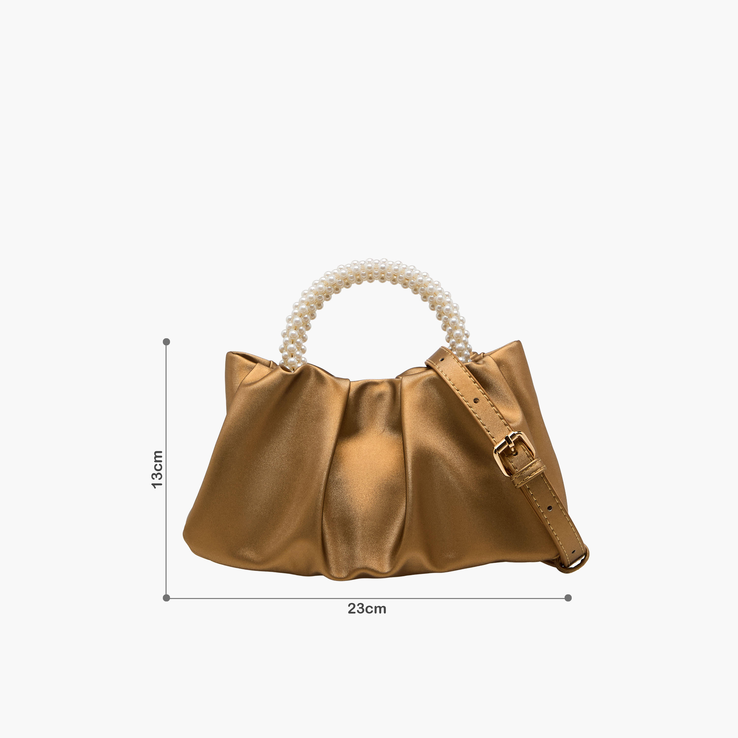 Flora Bella Ruched Crossbody Bag with Pearl Embellished Handle-women-bagsandwallets-handbags-image-2