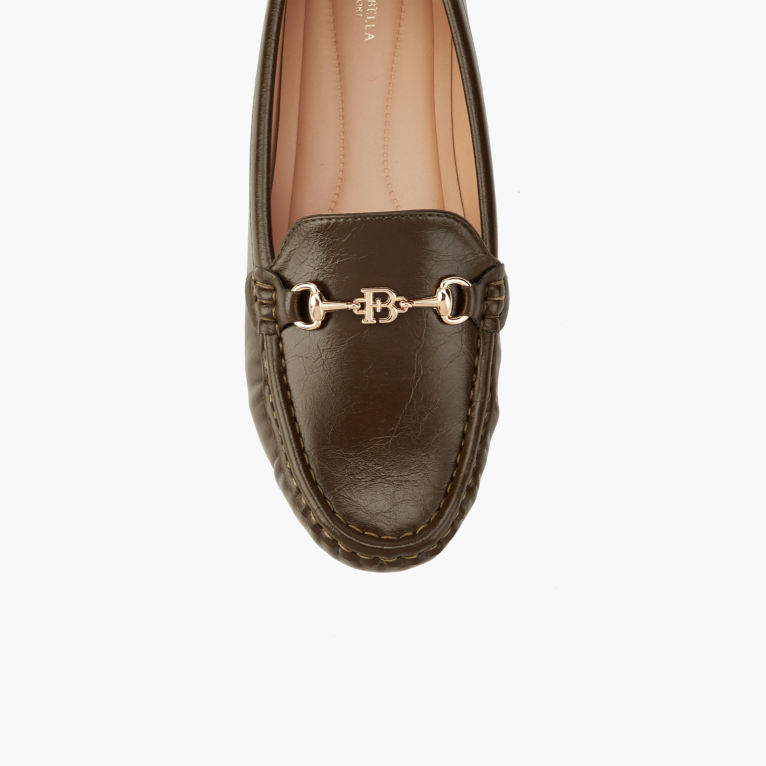 Flora Bella Solid Slip-On Loafers with Metallic Accent-women-shoes-loafersandmoccasins-image-3