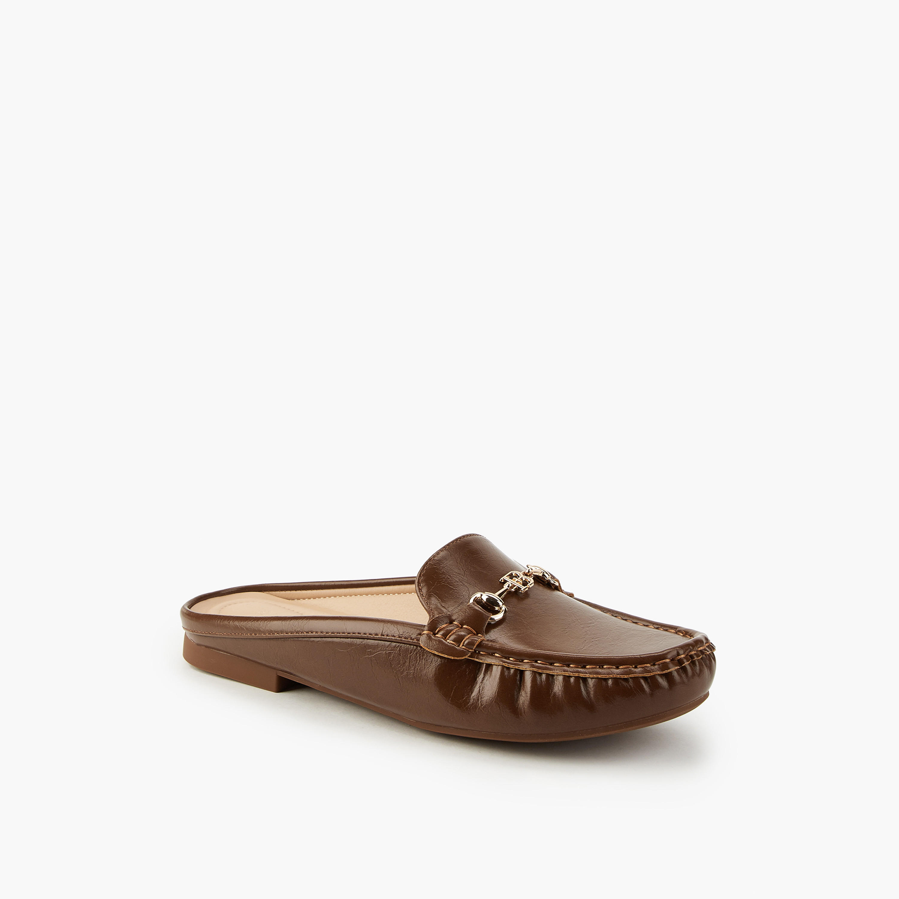 Flora Bella Solid Metallic Accent Mules-women-shoes-flats-mules-image-3