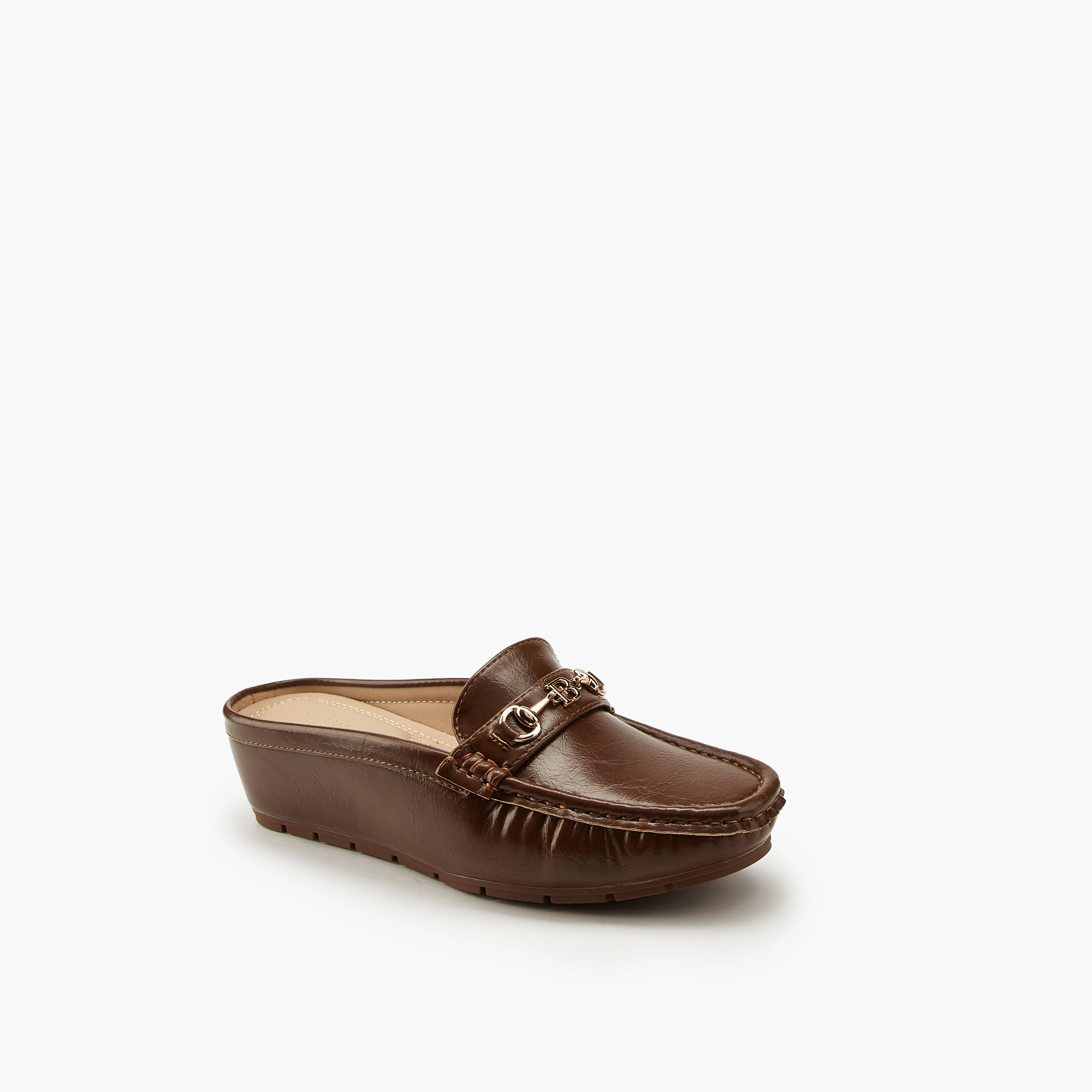 Flora Bella Horsebit Detail Slip-On Mules-women-shoes-heels-image-3
