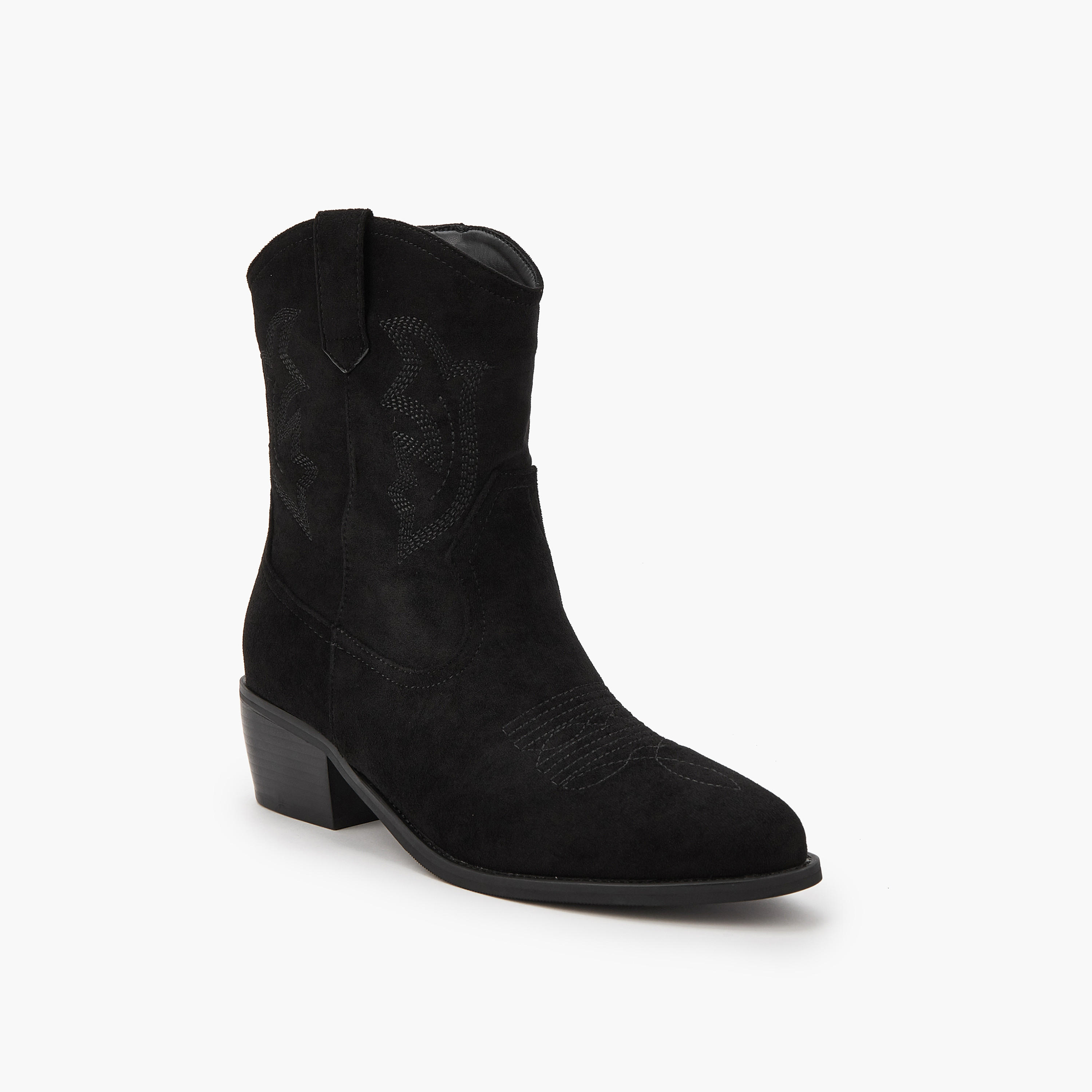 Flora Bella Women's Block Heel Ankle Boots-women-shoes-boots-image-3