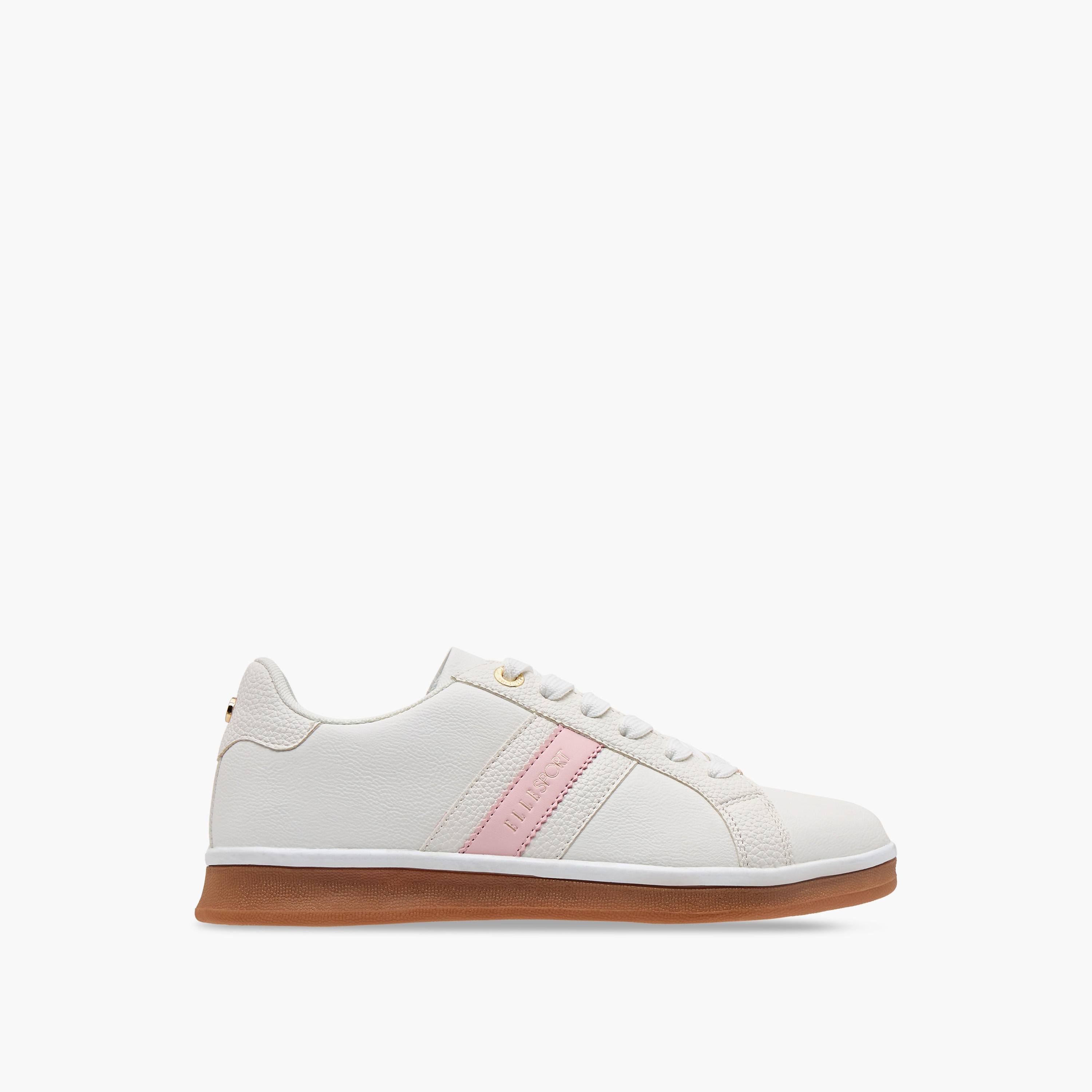 Elle Women's Panelled Sneakers with Lace-Up Closure-women-shoes-sneakers-image-3