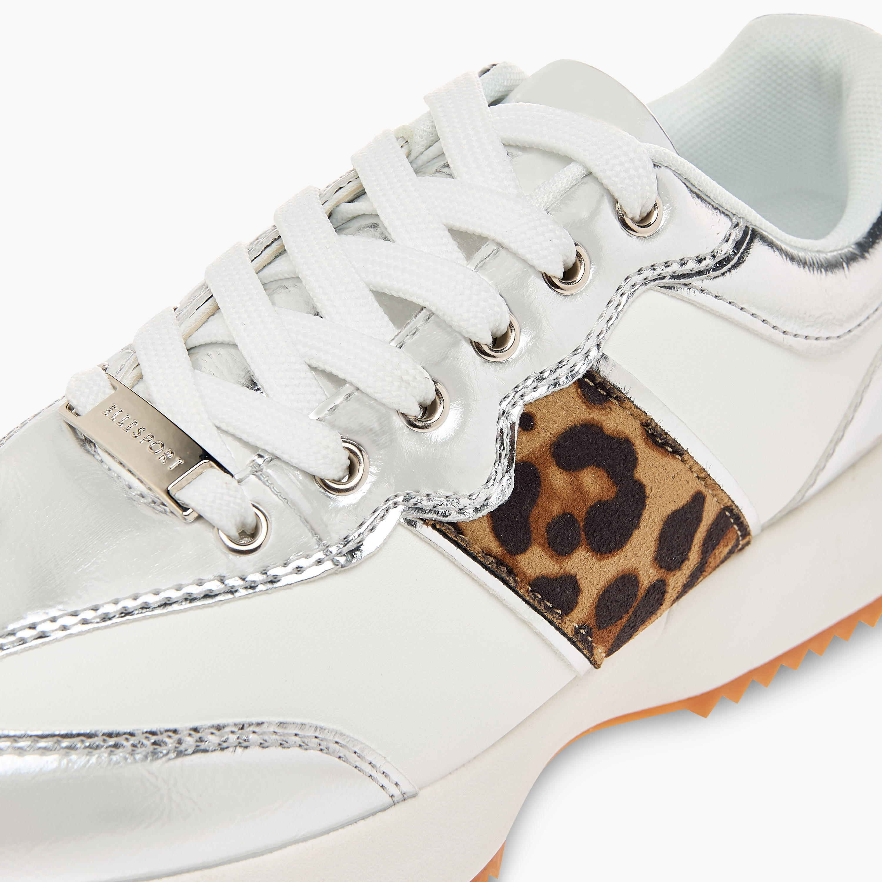 Elle Women's Animal Print Sneakers with Lace-Up Closure-women-shoes-sneakers-image-4
