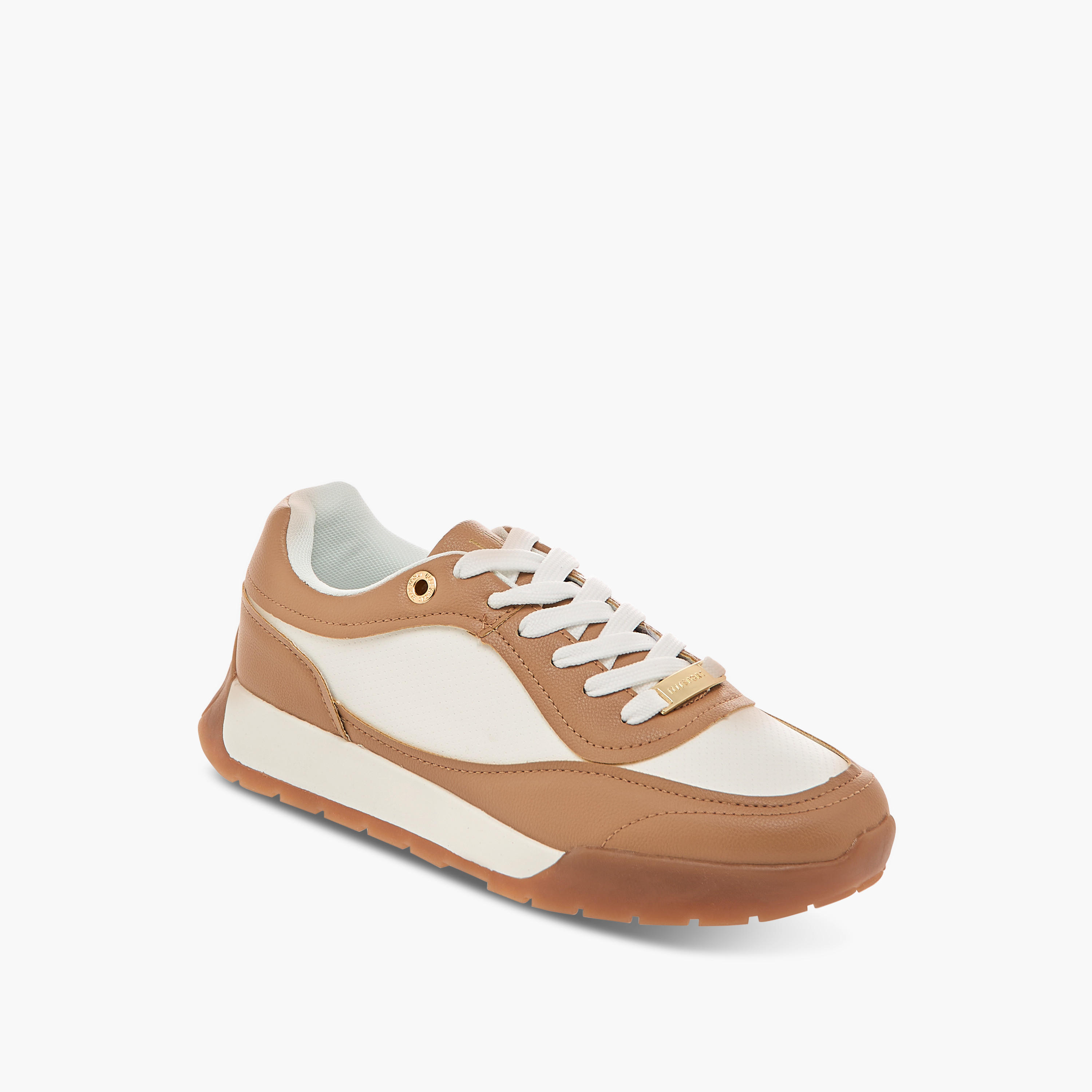 Elle Women's Panelled Lace-Up Sneakers-women-shoes-sneakers-image-2