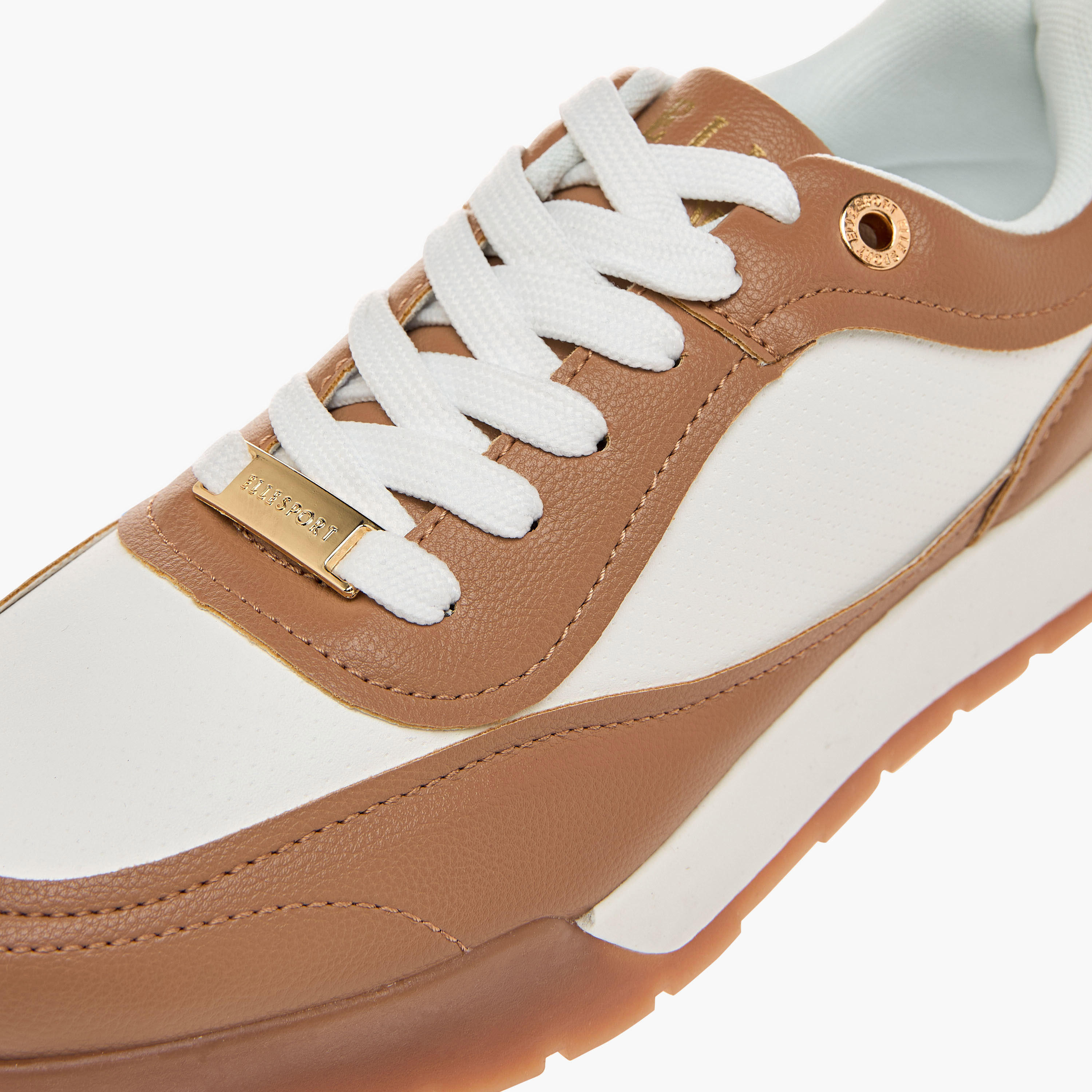 Elle Women's Panelled Lace-Up Sneakers-women-shoes-sneakers-image-4