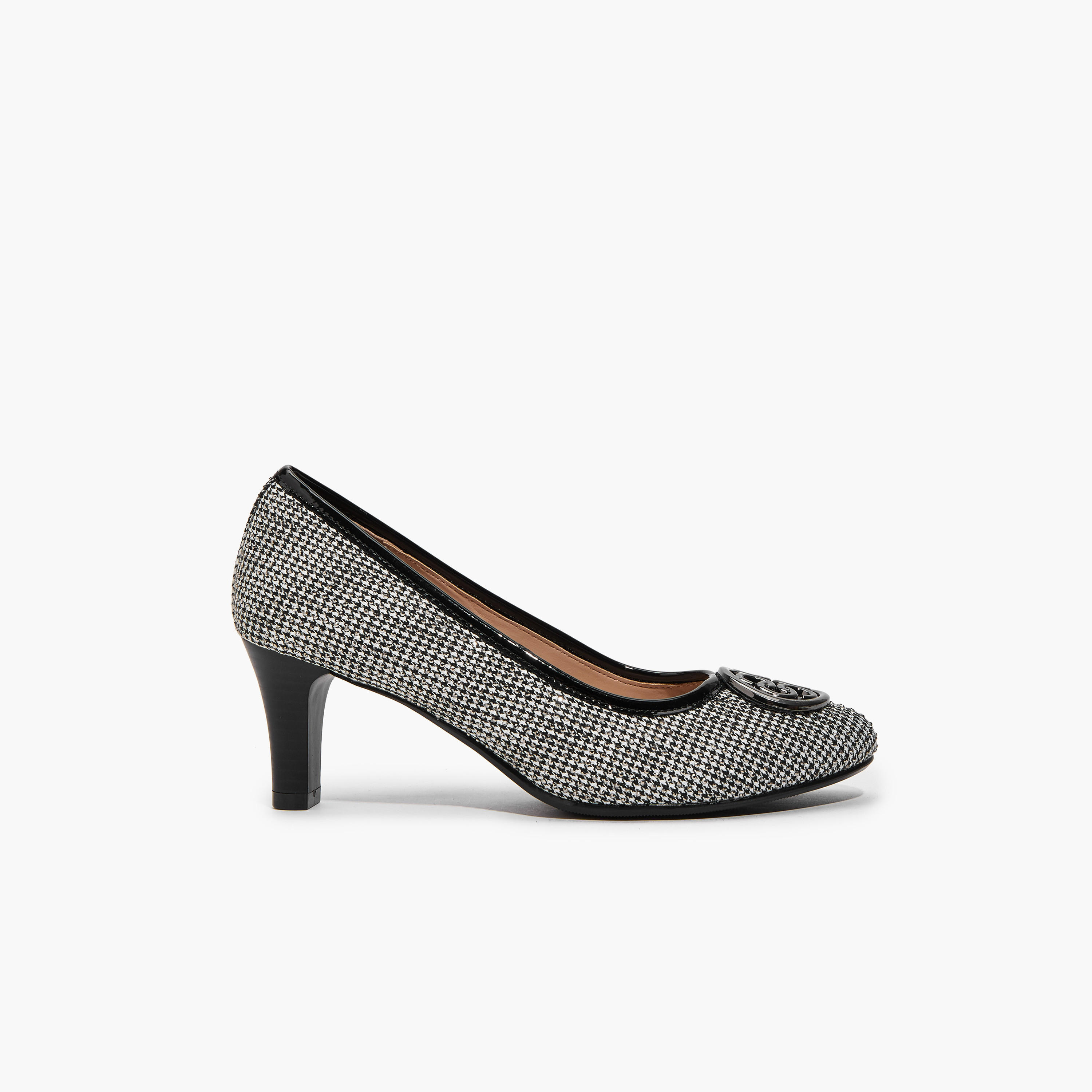 Celeste Women Logo Accent Block Heel Pumps-women-shoes-heels-image-2