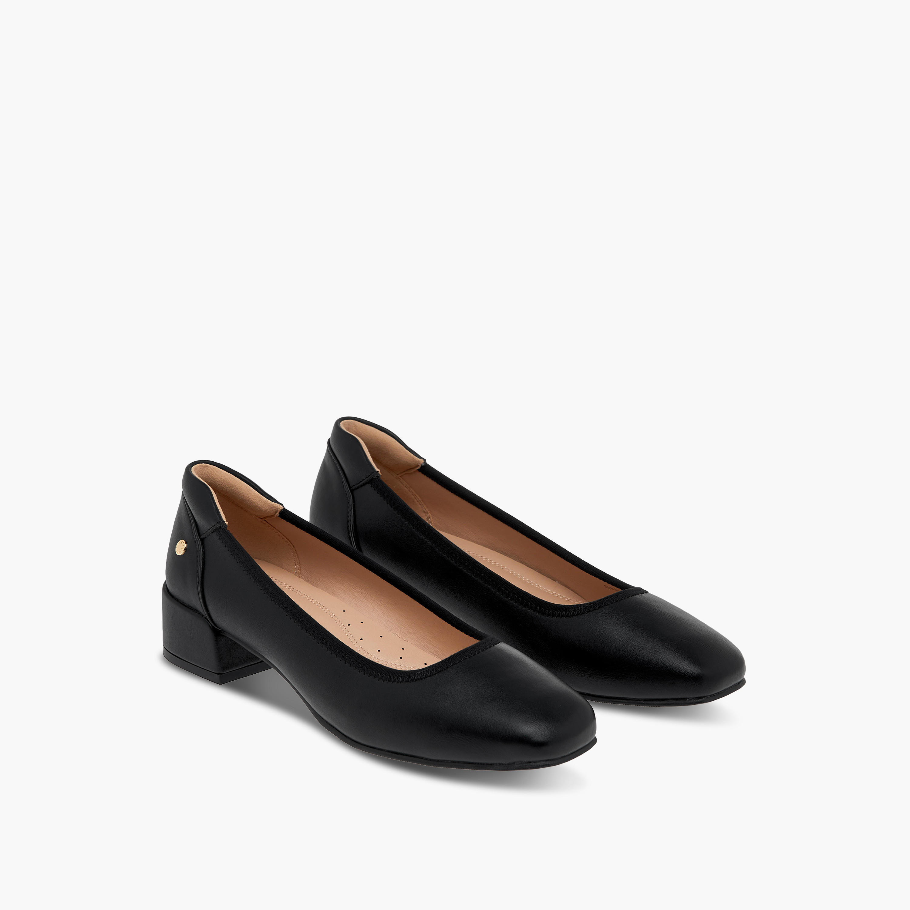 Paprika Solid Slip-On Comfort Pumps with Block Heels-women-shoes-sandals-heeled-image-1