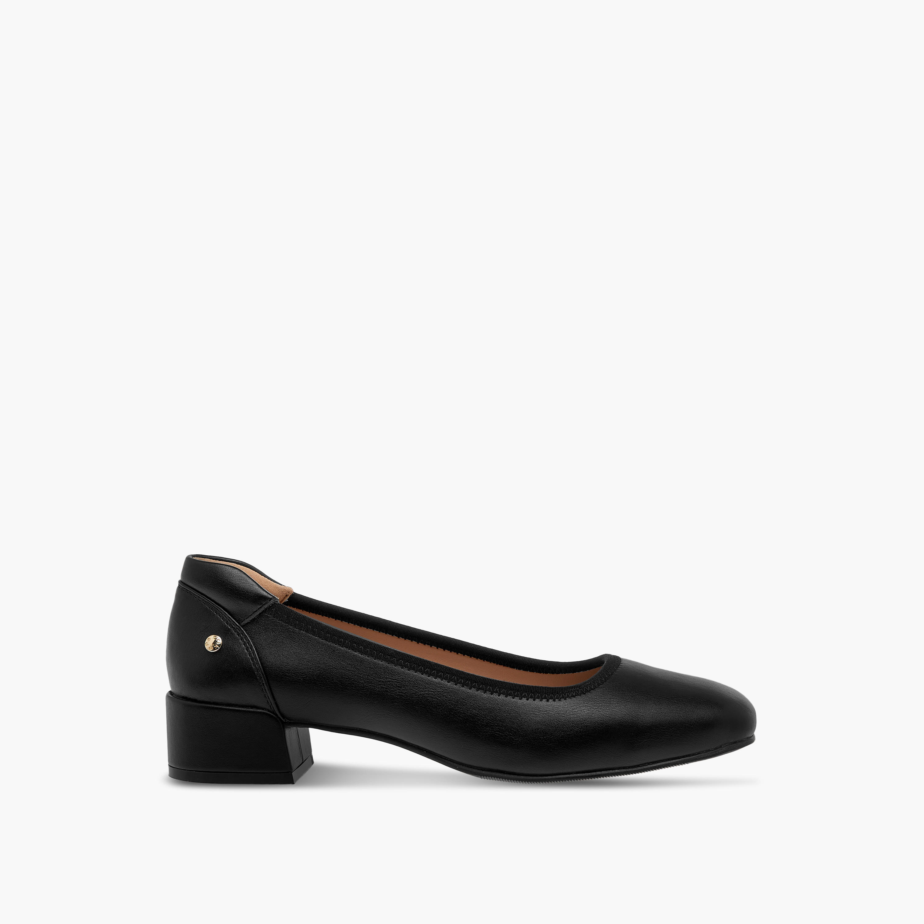 Paprika Solid Slip-On Comfort Pumps with Block Heels-women-shoes-sandals-heeled-image-3