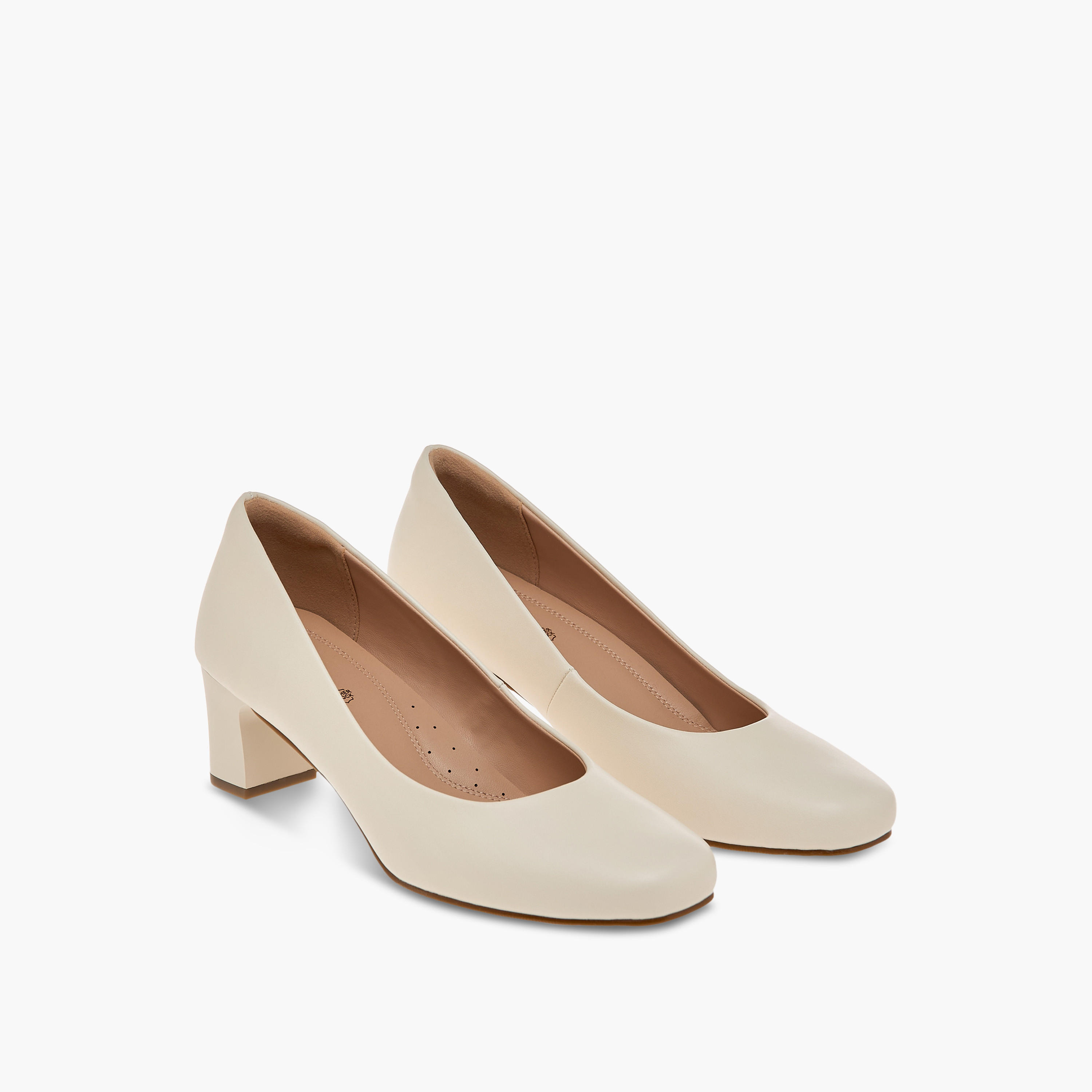 Paprika Solid Slip-On Comfort Pumps with Block Heels-women-shoes-sandals-heeled-image-1