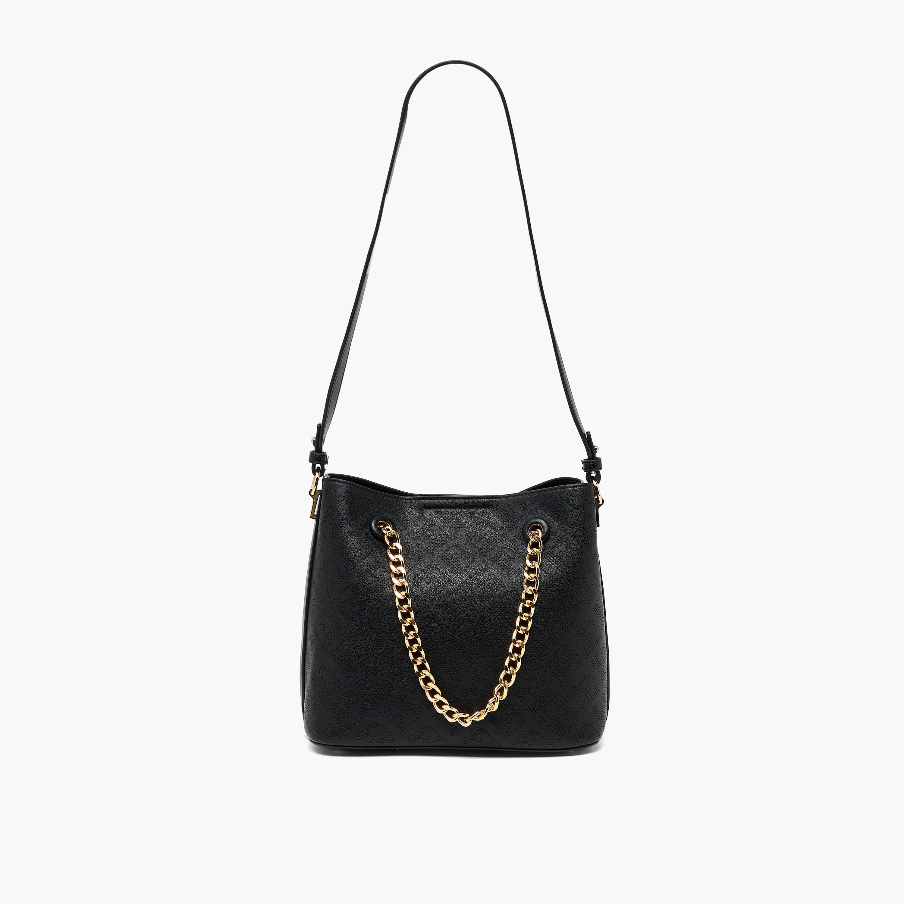 شنطة كتف بارزة الملمس بحزام سلسلة من فلورا بيلا-women-bagsandwallets-handbags-image-1