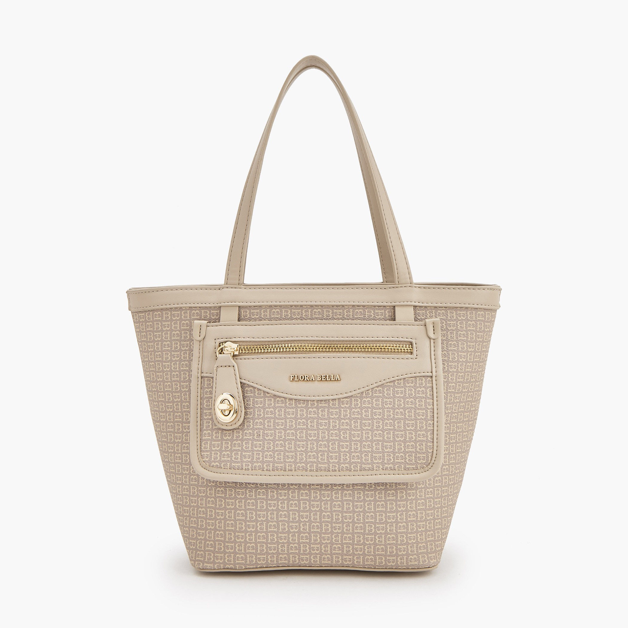 شنطة توتي بطبعات مونوجرام وجيب أمامي من فلورا بيلا-women-bagsandwallets-handbags-image-8