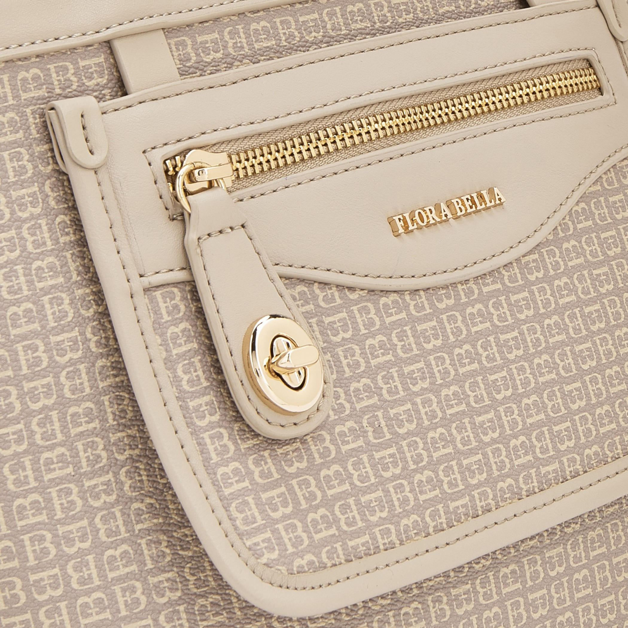 Flora Bella Monogram Print Tote Bag with Front Pocket-women-bagsandwallets-handbags-image-3