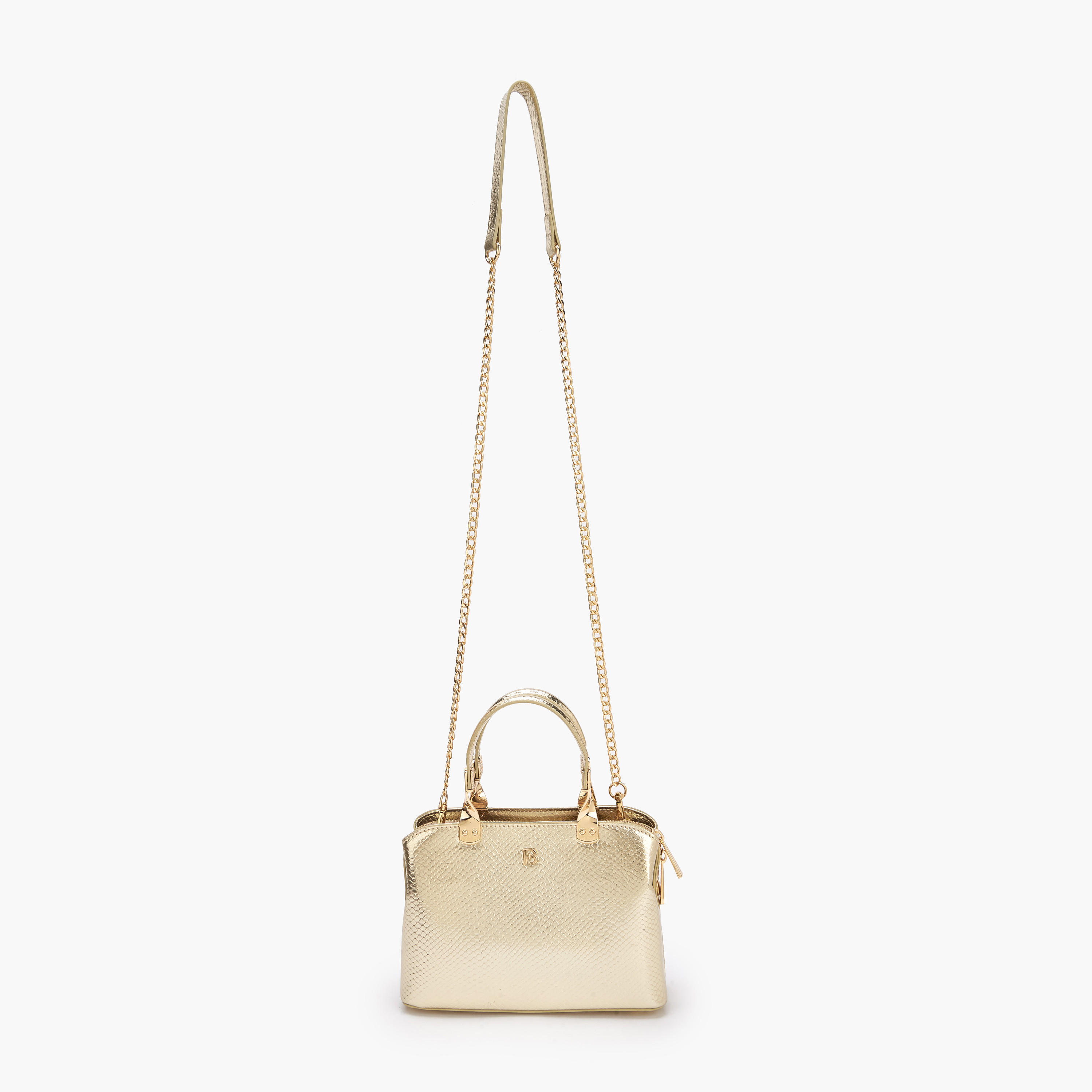 شنطة يد بمقبض مزدوج وحزام سلسلة قابل للفصل من فلورا بيلا-women-bagsandwallets-handbags-image-2