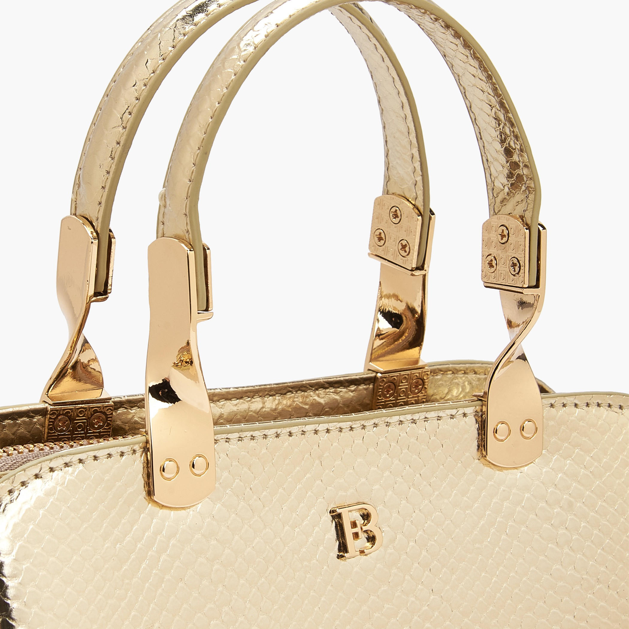 شنطة يد بمقبض مزدوج وحزام سلسلة قابل للفصل من فلورا بيلا-women-bagsandwallets-handbags-image-4