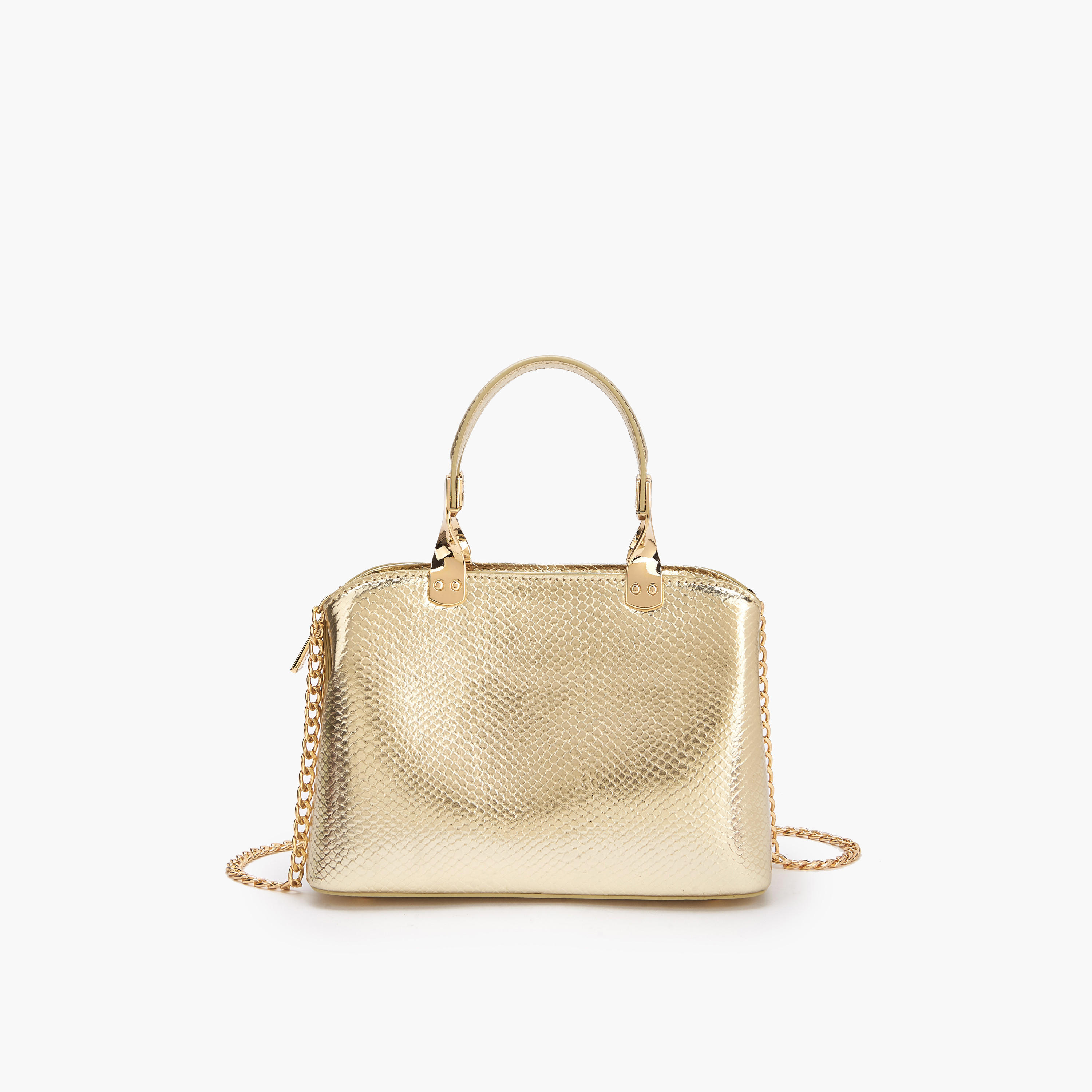 شنطة يد بمقبض مزدوج وحزام سلسلة قابل للفصل من فلورا بيلا-women-bagsandwallets-handbags-image-5