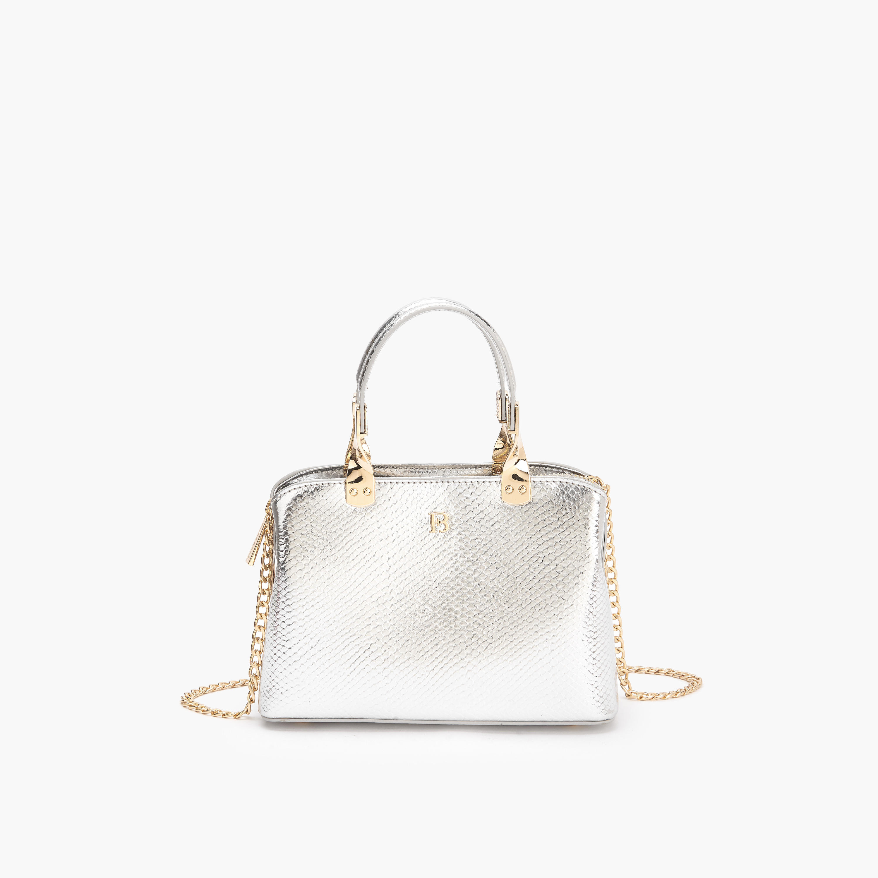 Flora Bella Double Handle Handbag with Detachable Chain Strap-women-bagsandwallets-handbags-image-1