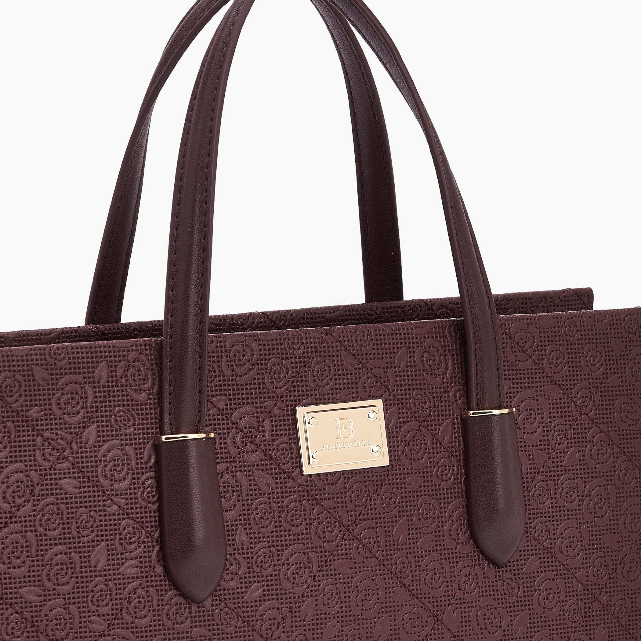 شنطة توتي بنقوش زهرية وبحزام قابل للفصل من فلورا بيلا-women-bagsandwallets-handbags-image-4