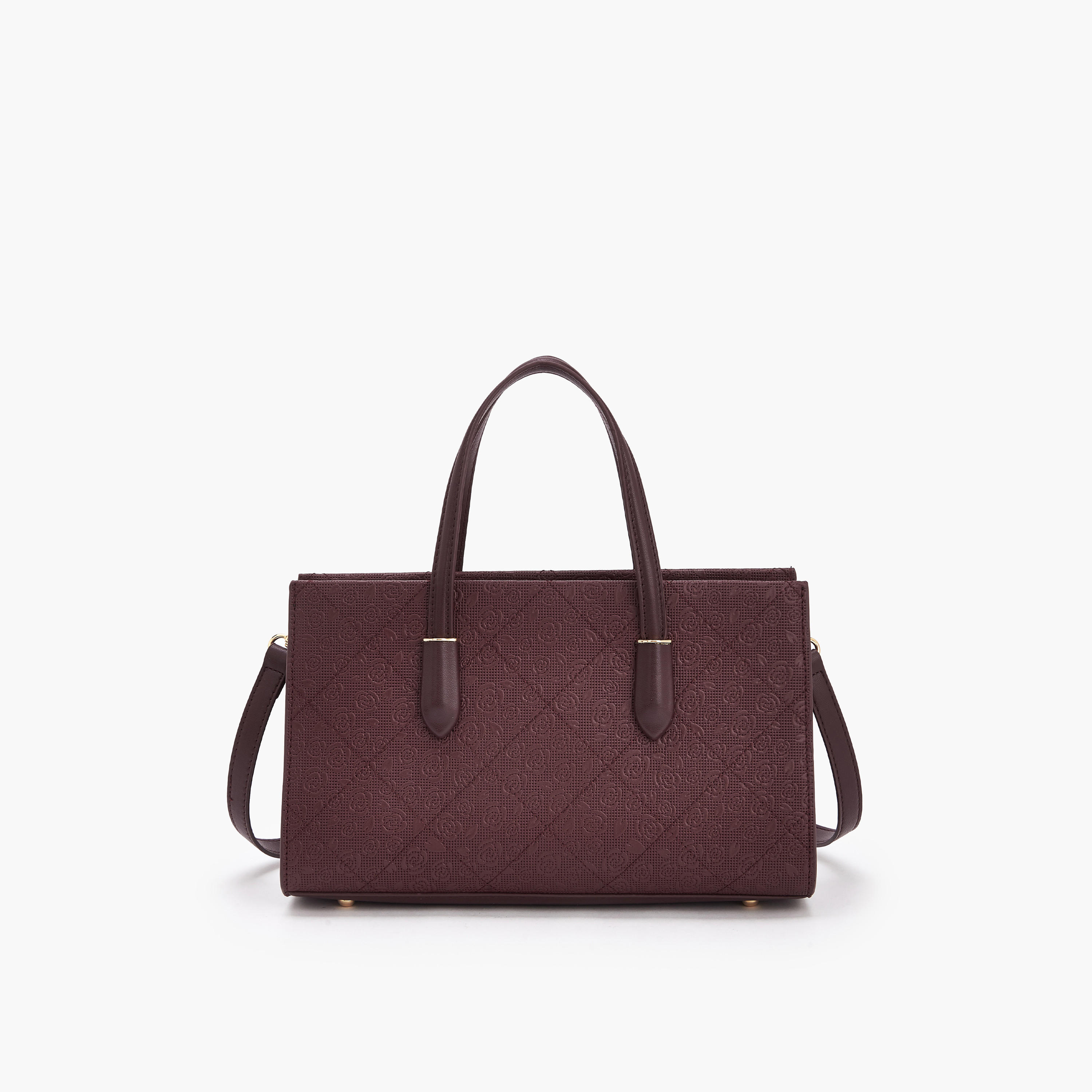 شنطة توتي بنقوش زهرية وبحزام قابل للفصل من فلورا بيلا-women-bagsandwallets-handbags-image-5