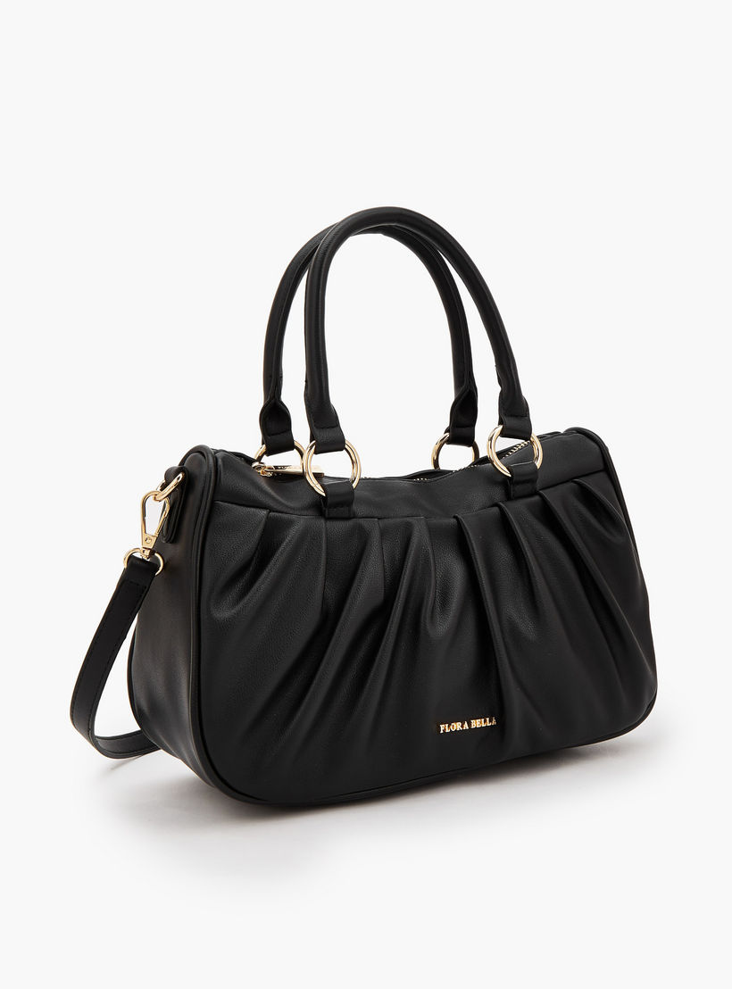 شنطة يد بكسرات مع حزام قابل للفصل من فلورا بيلا-women-bagsandwallets-handbags-image-3