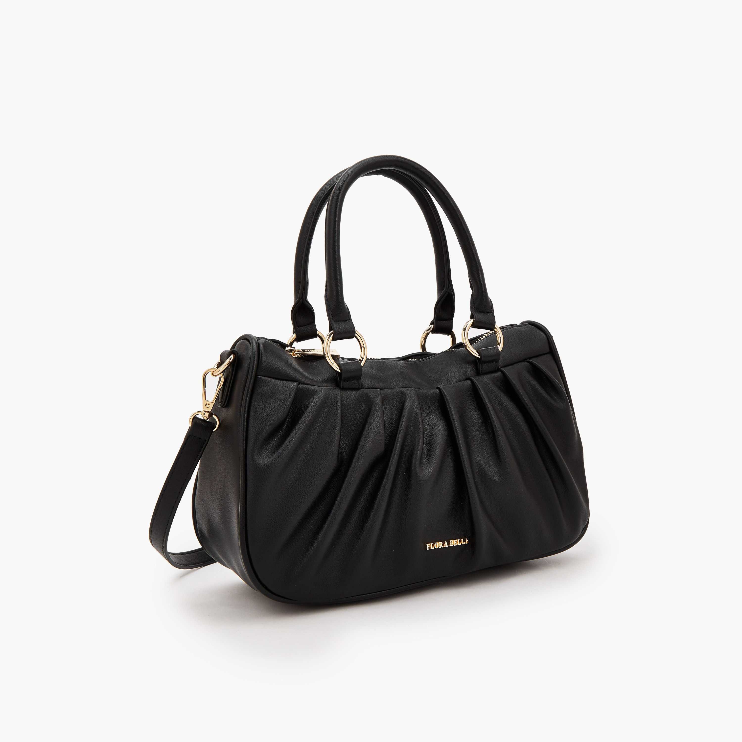 شنطة يد بكسرات مع حزام قابل للفصل من فلورا بيلا-women-bagsandwallets-handbags-image-10