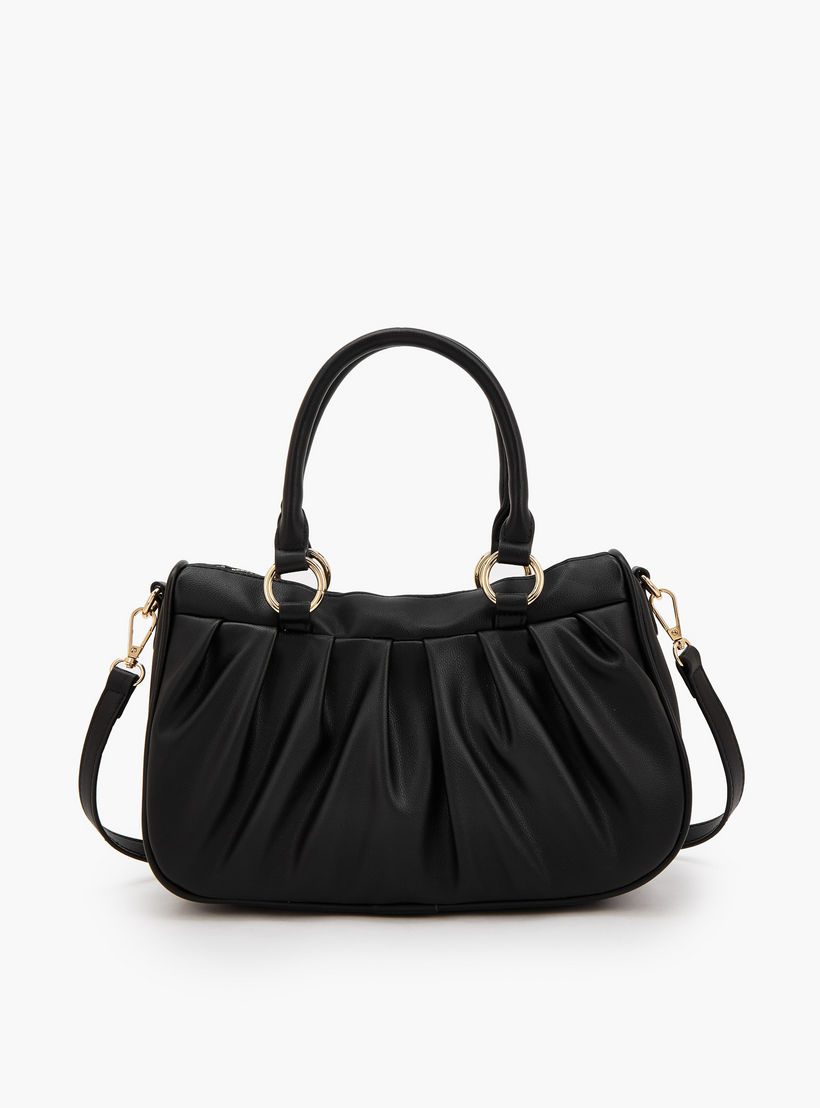 شنطة يد بكسرات مع حزام قابل للفصل من فلورا بيلا-women-bagsandwallets-handbags-image-5