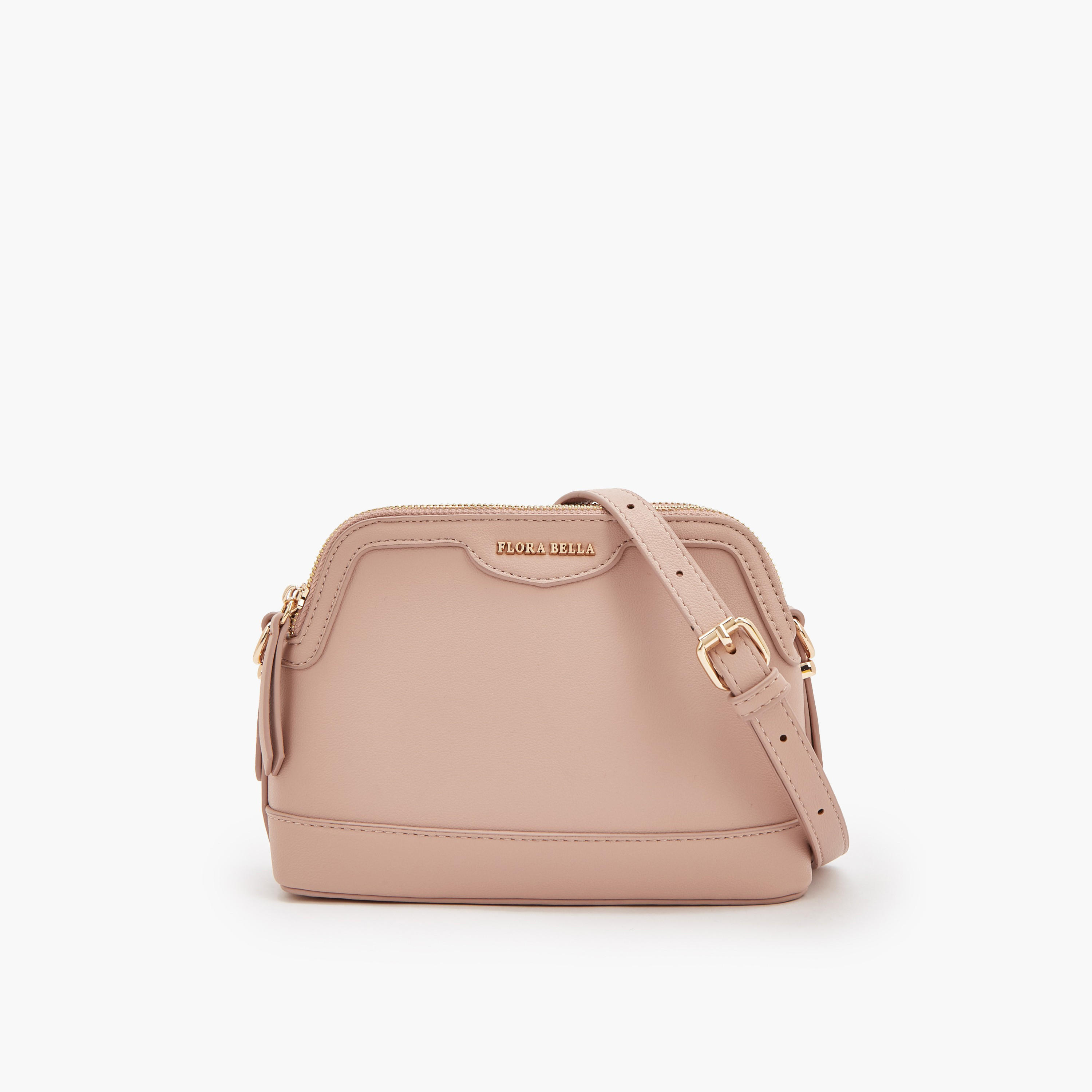 شنطة كروس بودي سادة بحزام قابل للفصل من فلورا بيلا-women-bagsandwallets-handbags-image-1