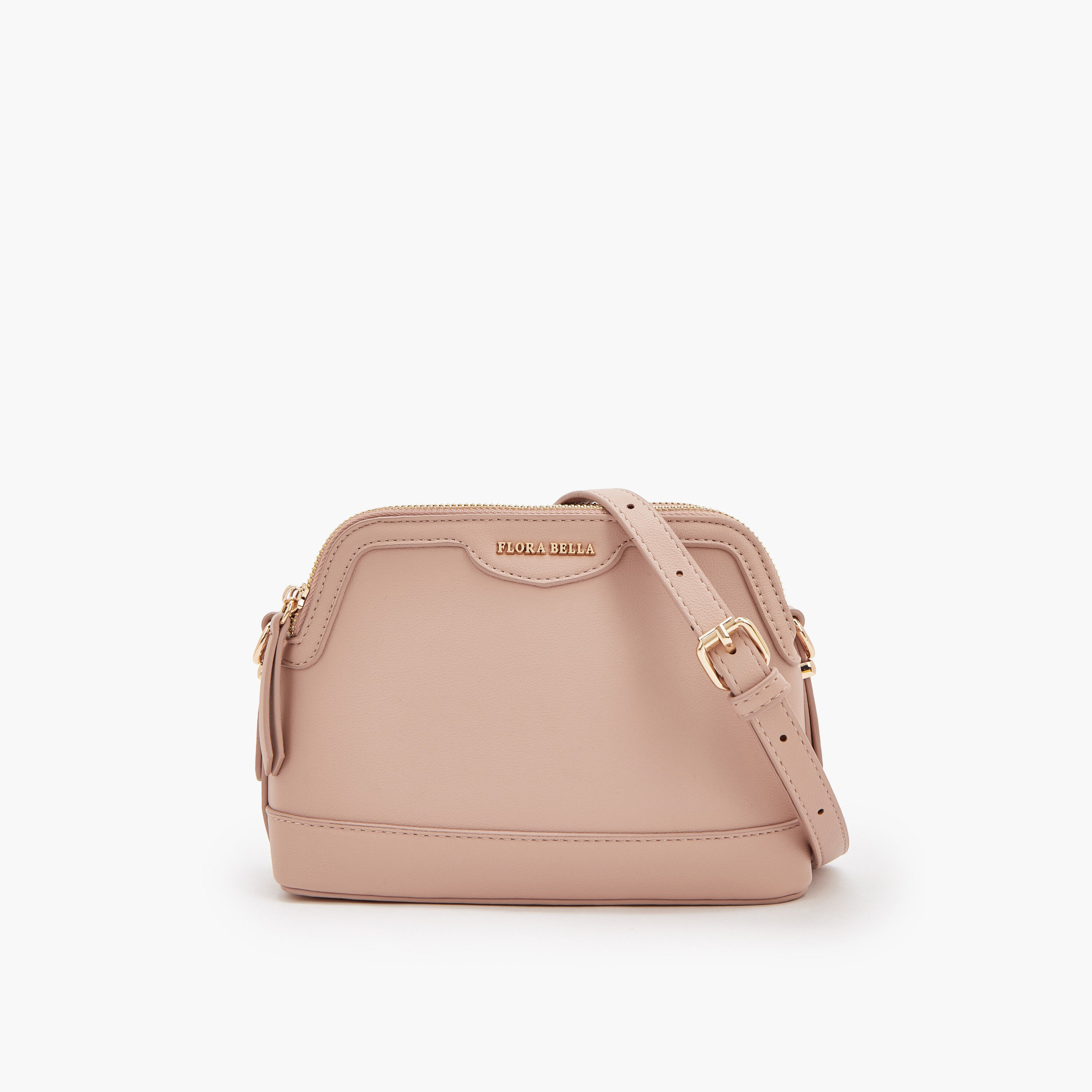 شنطة كروس بودي سادة بحزام قابل للفصل من فلورا بيلا-women-bagsandwallets-handbags-image-1