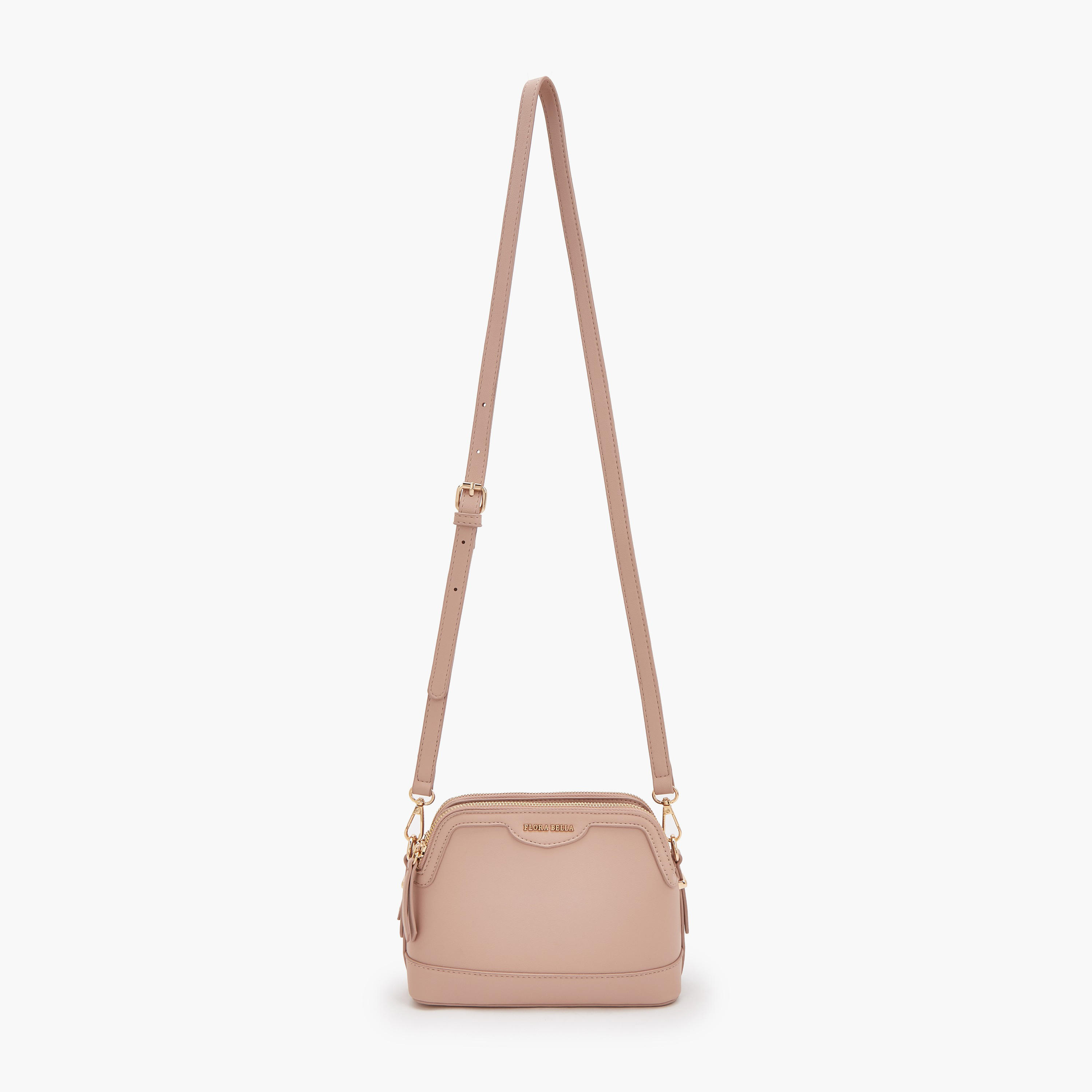 شنطة كروس بودي سادة بحزام قابل للفصل من فلورا بيلا-women-bagsandwallets-handbags-image-2
