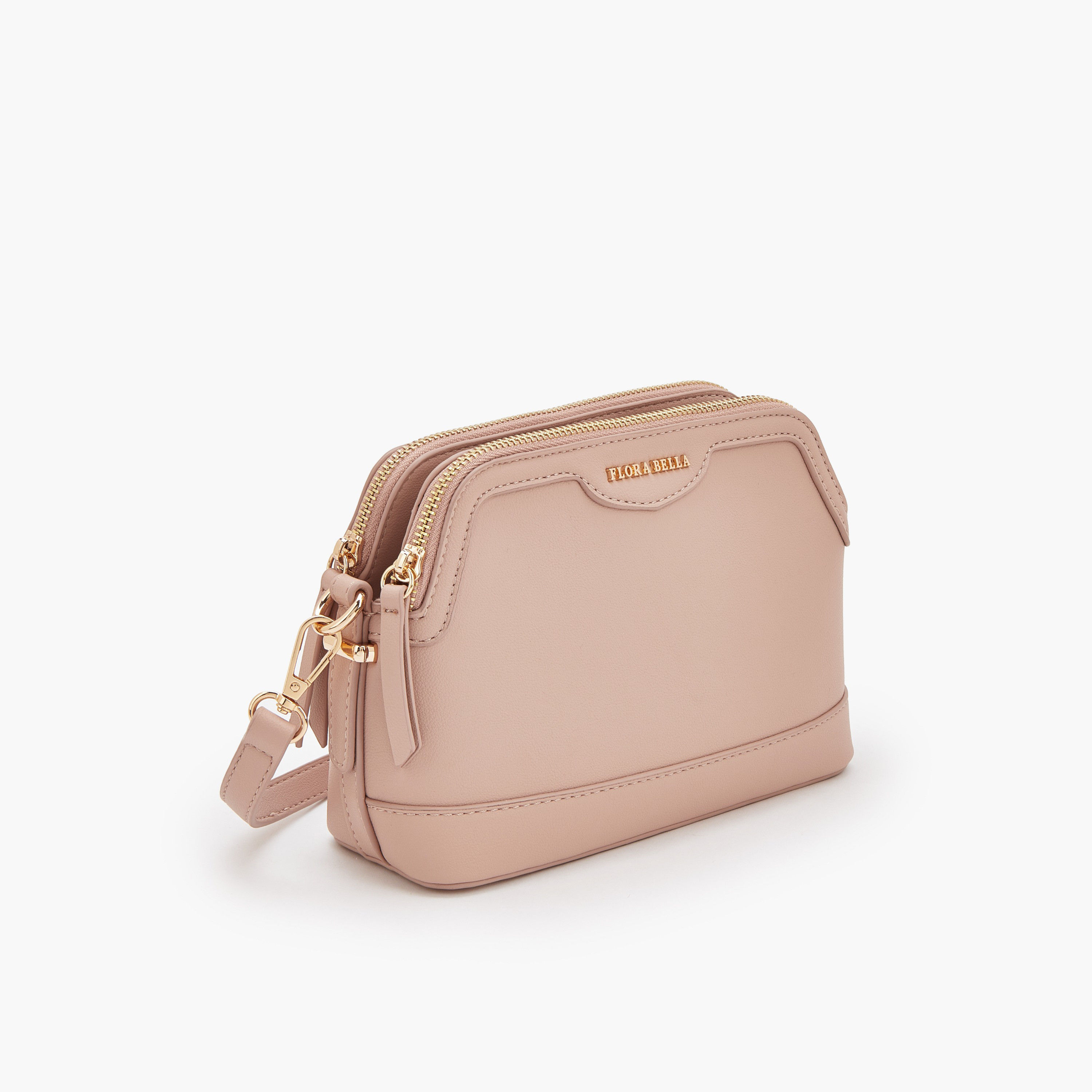 شنطة كروس بودي سادة بحزام قابل للفصل من فلورا بيلا-women-bagsandwallets-handbags-image-3