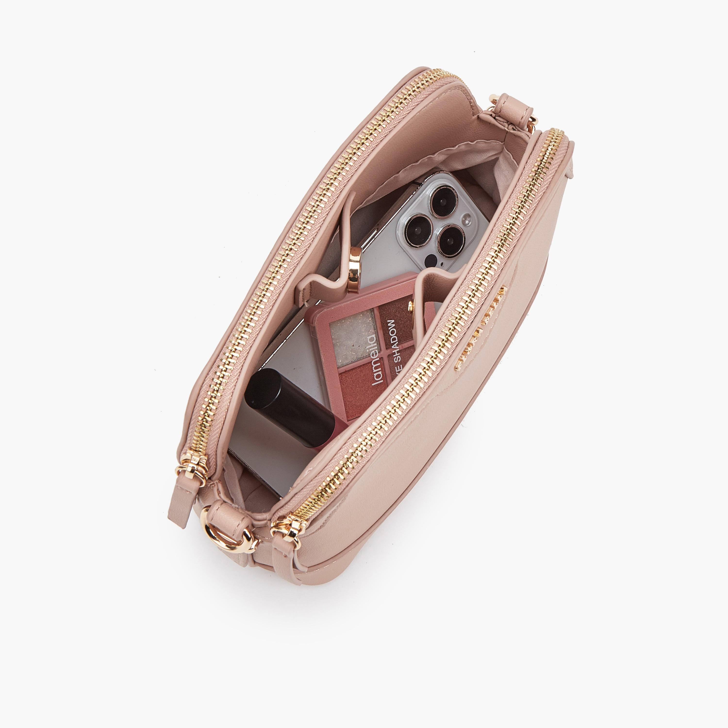 شنطة كروس بودي سادة بحزام قابل للفصل من فلورا بيلا-women-bagsandwallets-handbags-image-7