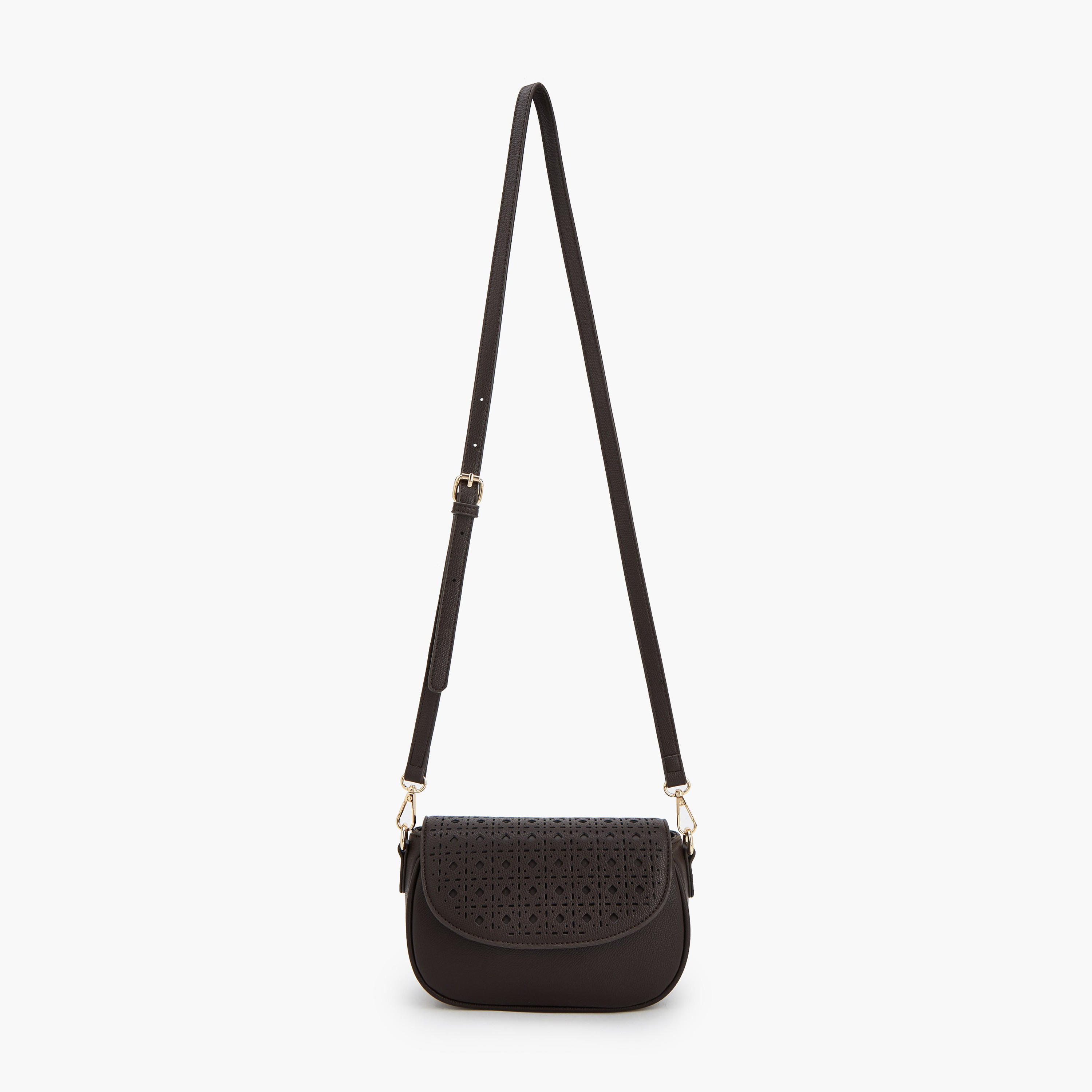 Flora Bella Cutout Detail Crossbody Bag with Magnetic Closure-women-bagsandwallets-handbags-image-2