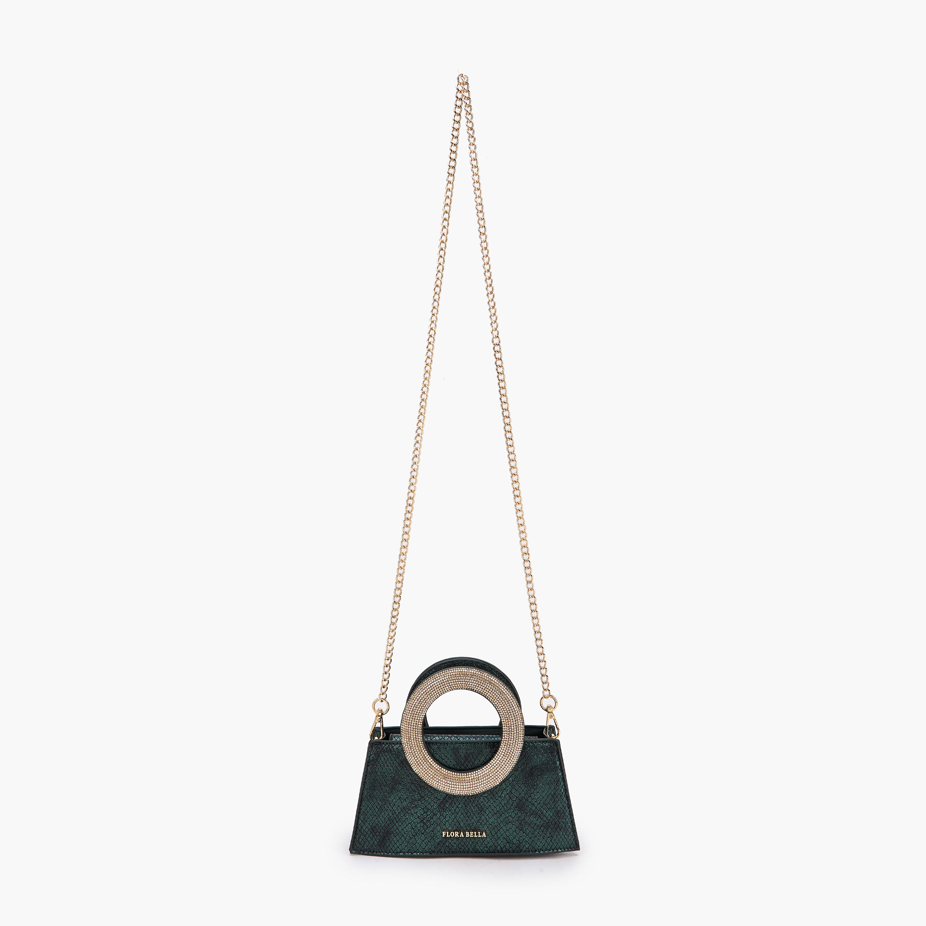 Flora Bella Stone Embellished Handle Crossbody Bag with Chain Strap-women-bagsandwallets-handbags-image-2